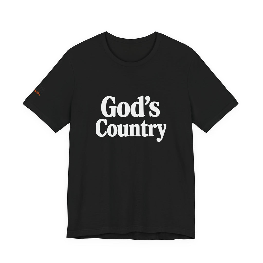 God's Country Tee, Casual Wear, Outdoor Activities, Faith-Based Apparel, Gift for Believers, Summer Wardrobe