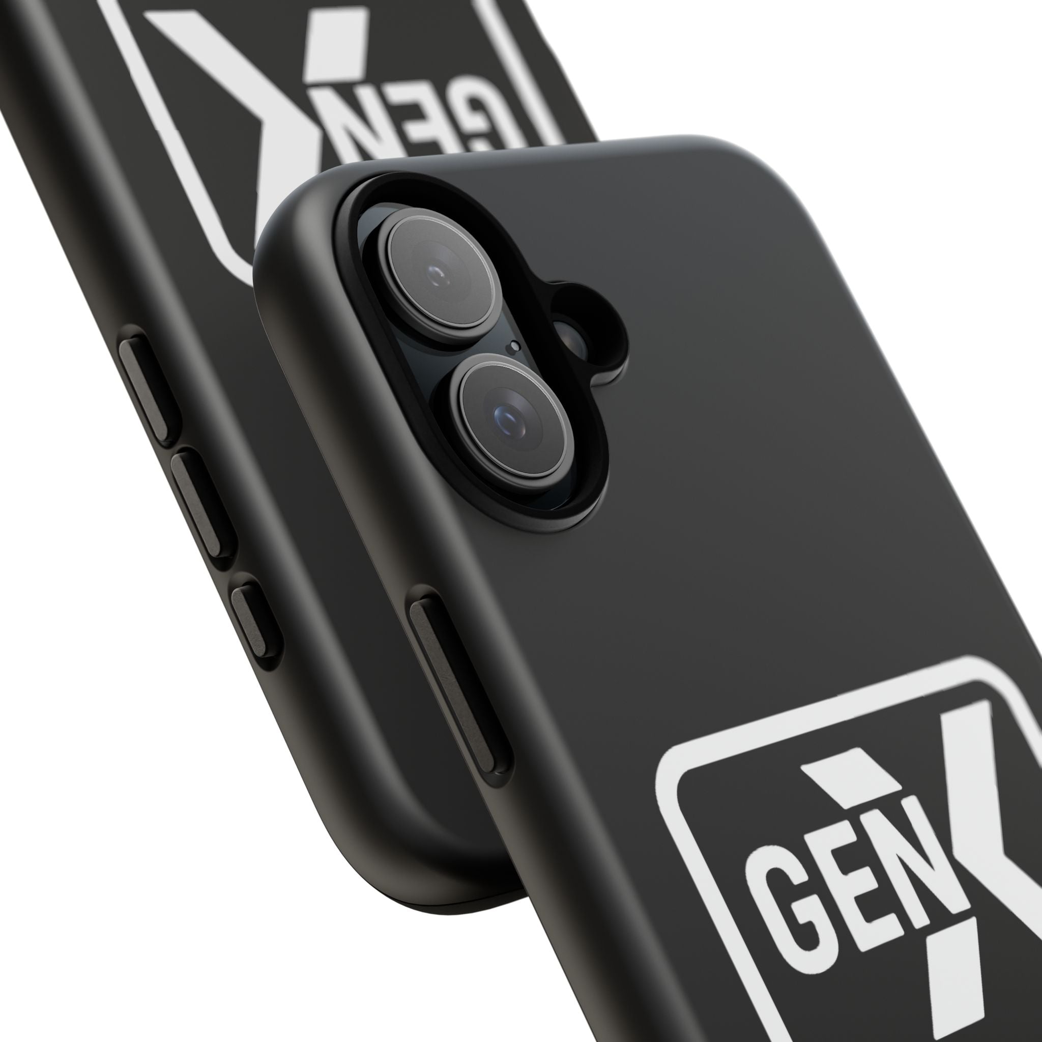 'Gen X' Phone Case, Tough Phone Cover, Retro Aesthetic iPhone Case, Vintage Style Cell Phone Accessories, Gift for Gen X