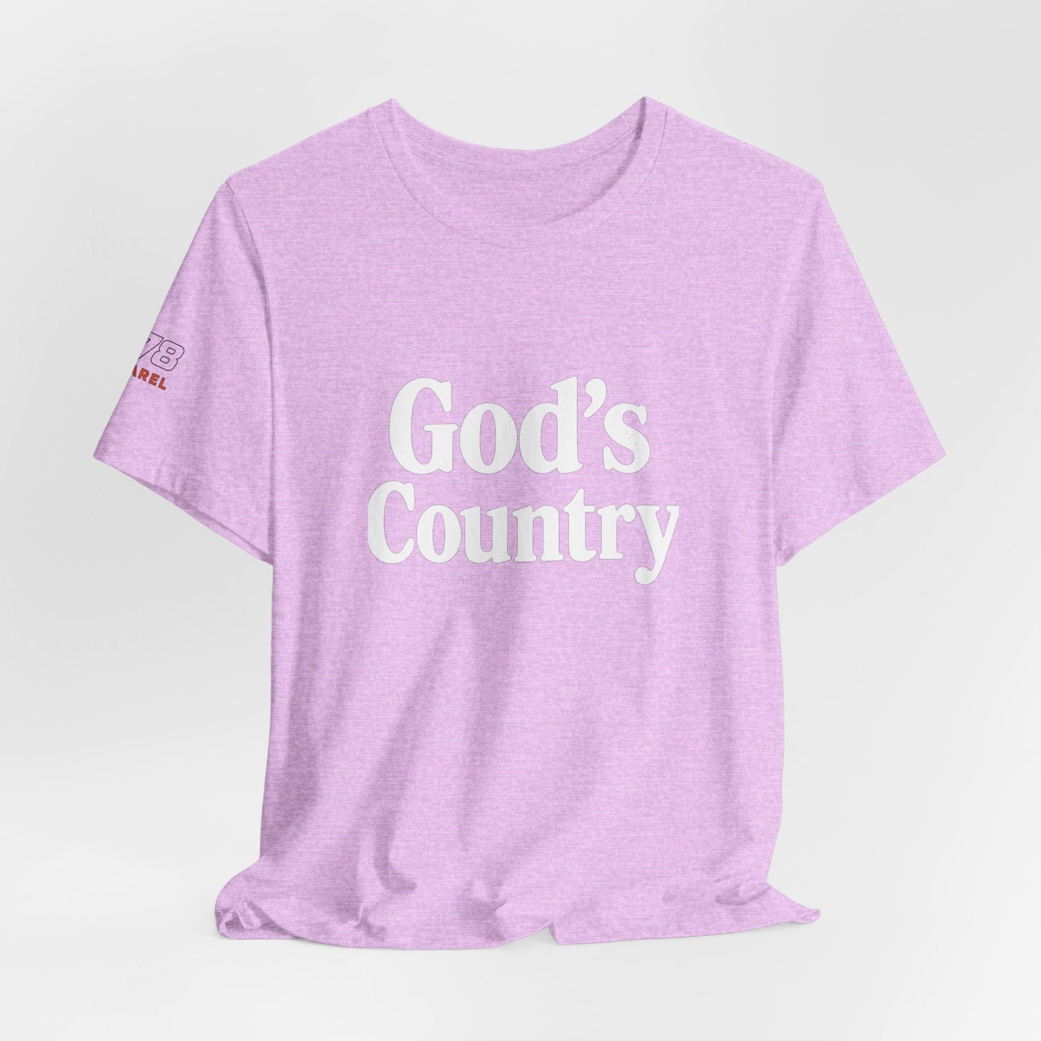 God's Country Tee, Casual Wear, Outdoor Activities, Faith-Based Apparel, Gift for Believers, Summer Wardrobe