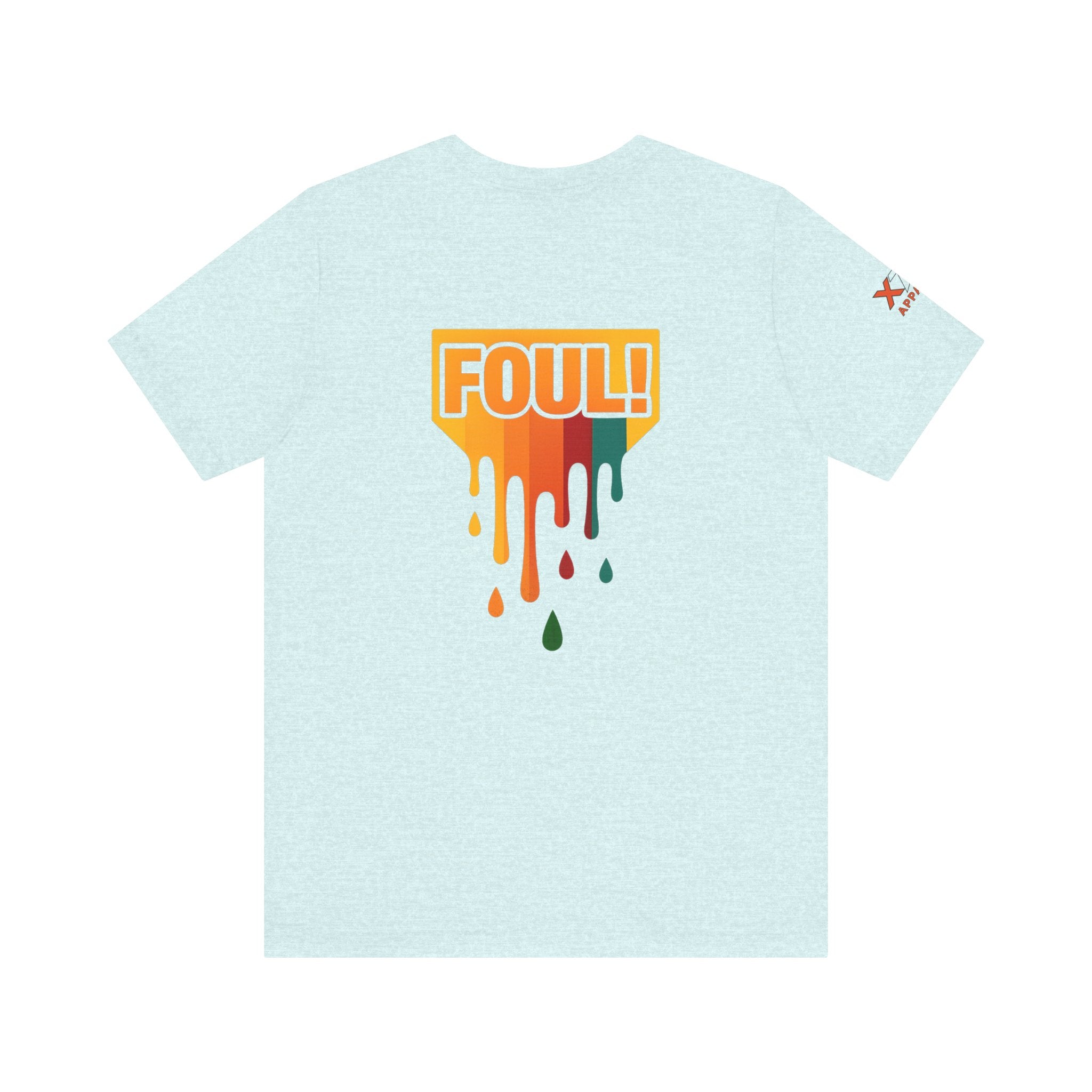 Foul Drippy Graphic Tee, Unisex Short Sleeve Shirt, Casual Streetwear, Perfect for Sports Fans, Gift for Friends