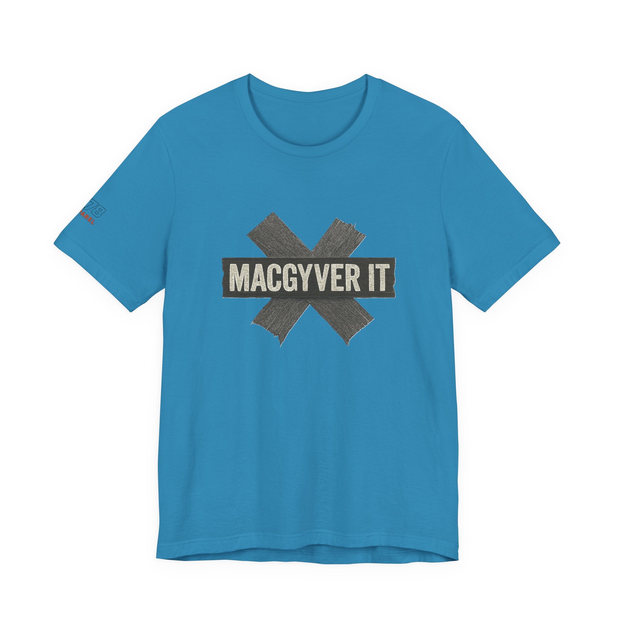 MacGyver It Tee - Unisex Jersey Short Sleeve Shirt for DIY Lovers, Creative Gift for Friends, Casual Wear, Funny T-Shirt, Gift for Him/Her