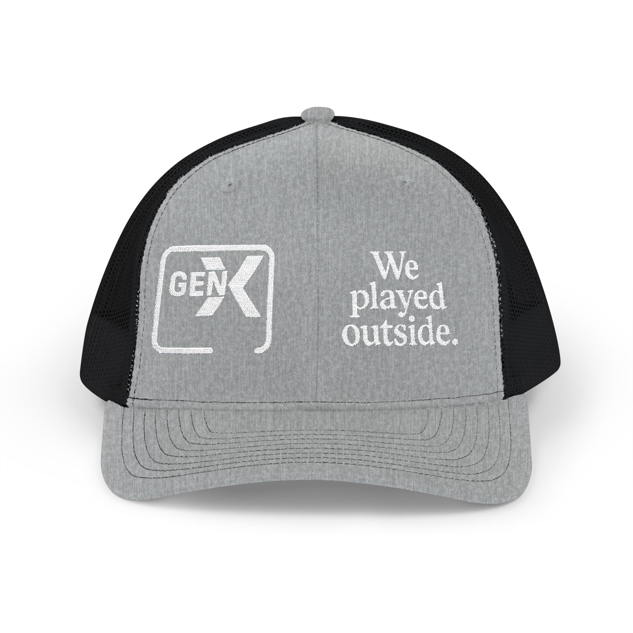 Retro Gen X Snapback Trucker Cap | Vintage Hat for Outdoor Enthusiasts | Perfect Gift for 80s Nostalgia