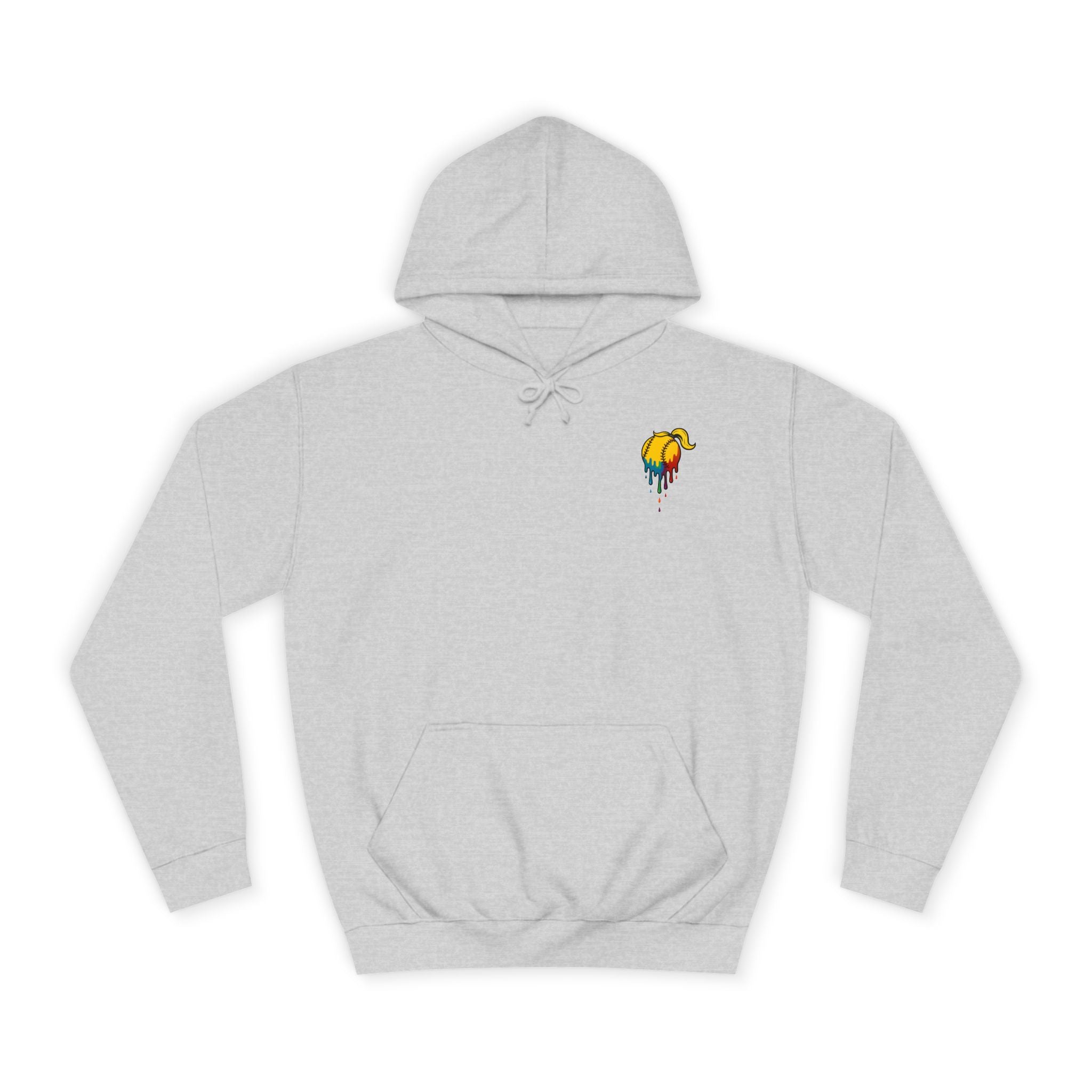 'Blue?' Colorful Graphic Unisex College Hoodie, Casual Wear, Trendy Sweatshirt, Gift for Students, College Apparel, Fun Streetwear