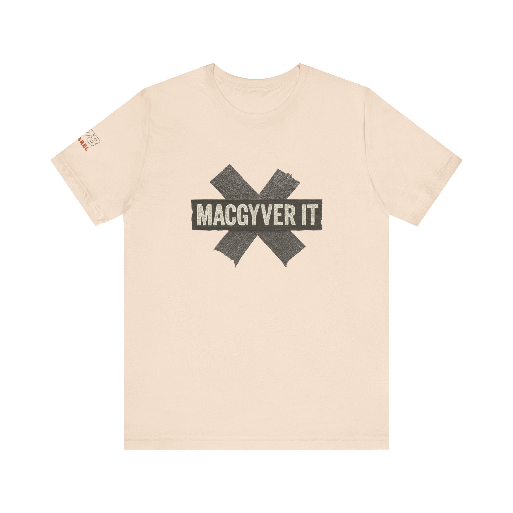 MacGyver It Tee - Unisex Jersey Short Sleeve Shirt for DIY Lovers, Creative Gift for Friends, Casual Wear, Funny T-Shirt, Gift for Him/Her