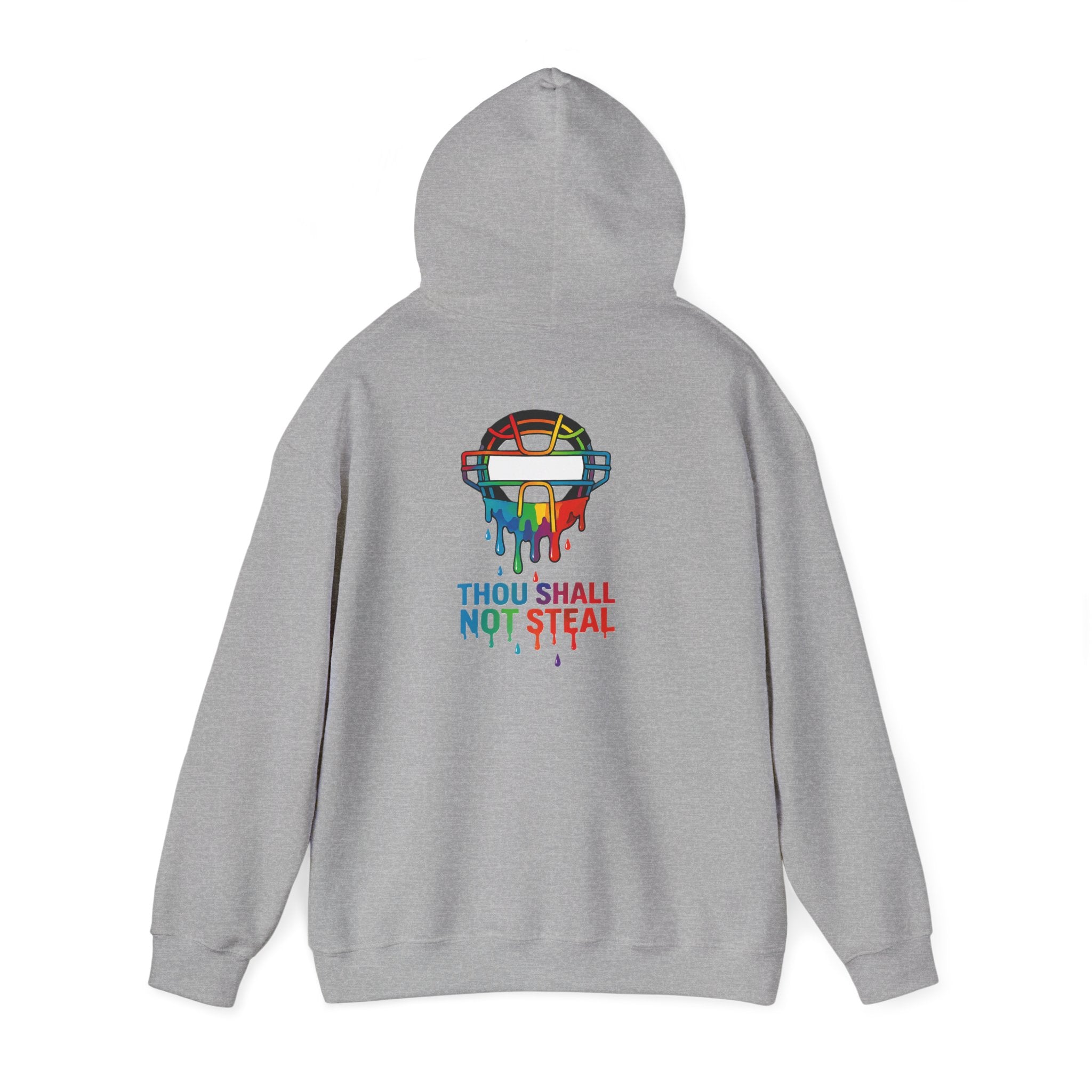Drippy Thou Shall Not Steel Hoodie