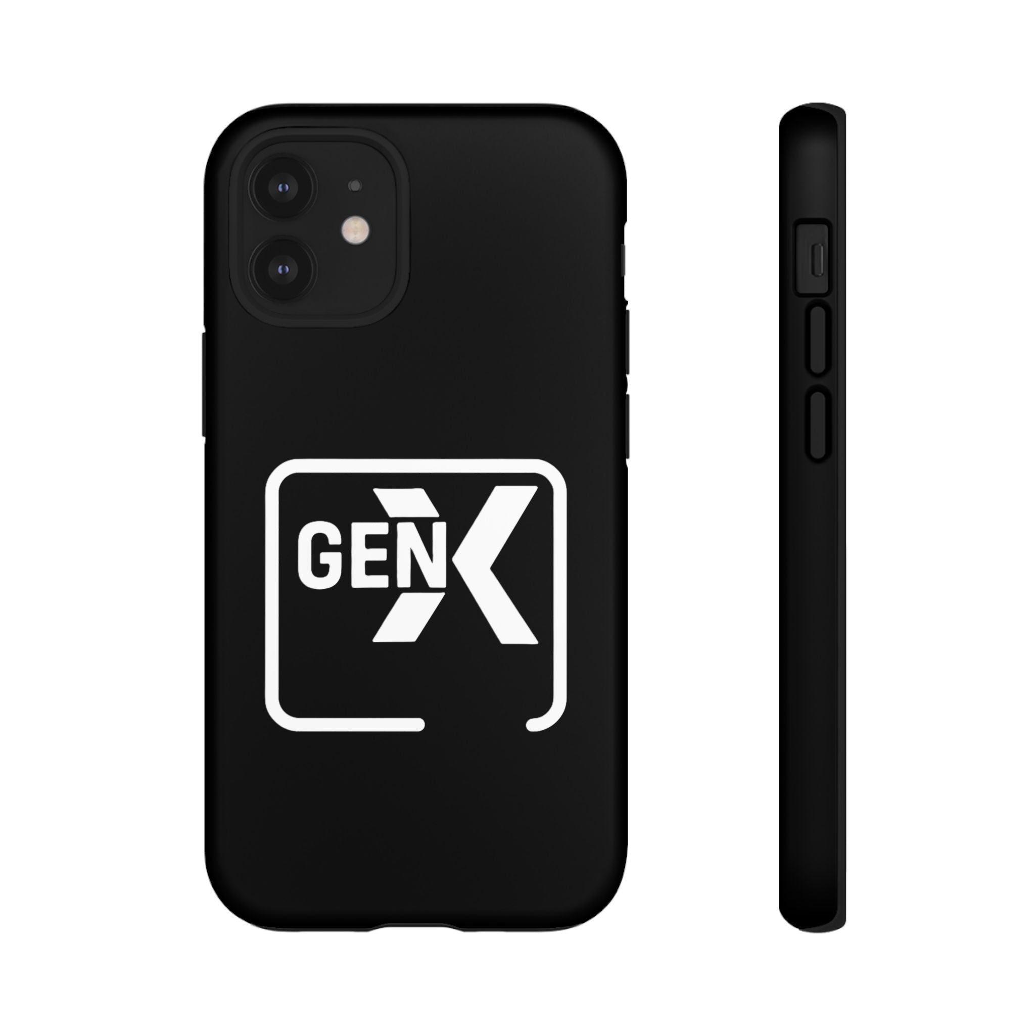 'Gen X' Phone Case, Tough Phone Cover, Retro Aesthetic iPhone Case, Vintage Style Cell Phone Accessories, Gift for Gen X