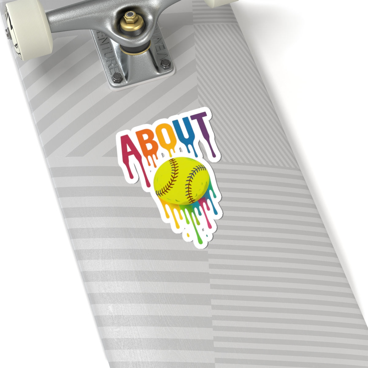 Drippy About Sticker