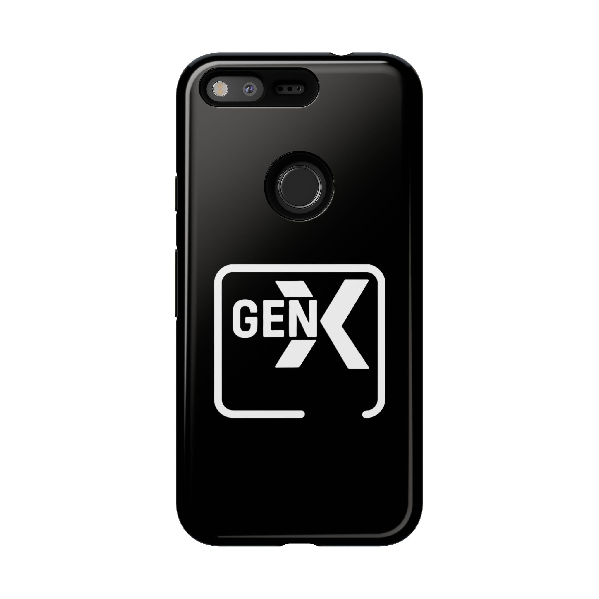 'Gen X' Phone Case, Tough Phone Cover, Retro Aesthetic iPhone Case, Vintage Style Cell Phone Accessories, Gift for Gen X