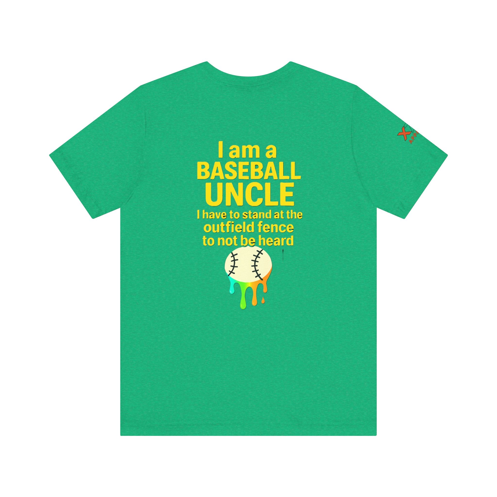 Baseball Uncle Tee, Funny Uncle Shirt, Gift for Baseball Lovers, Uncle Humor Tee, Baseball Family T-Shirt, Sports Gift