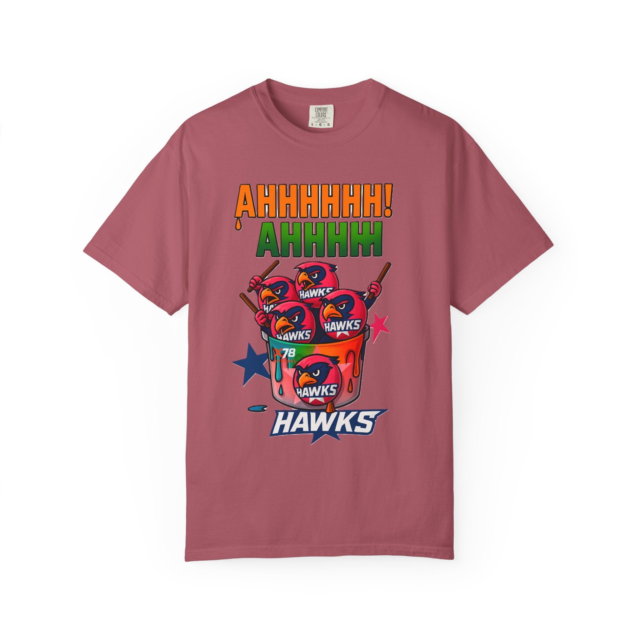 'AHHHHH' Fun Graphic T-Shirt for Fans, Casual Wear, Unisex Shirt, Perfect Gift for Sports Lovers, Vintage Style Tee