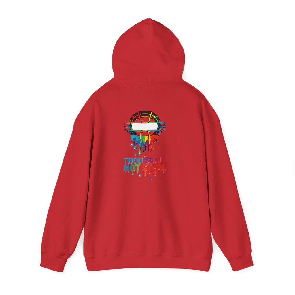 Drippy Thou Shall Not Steel Hoodie