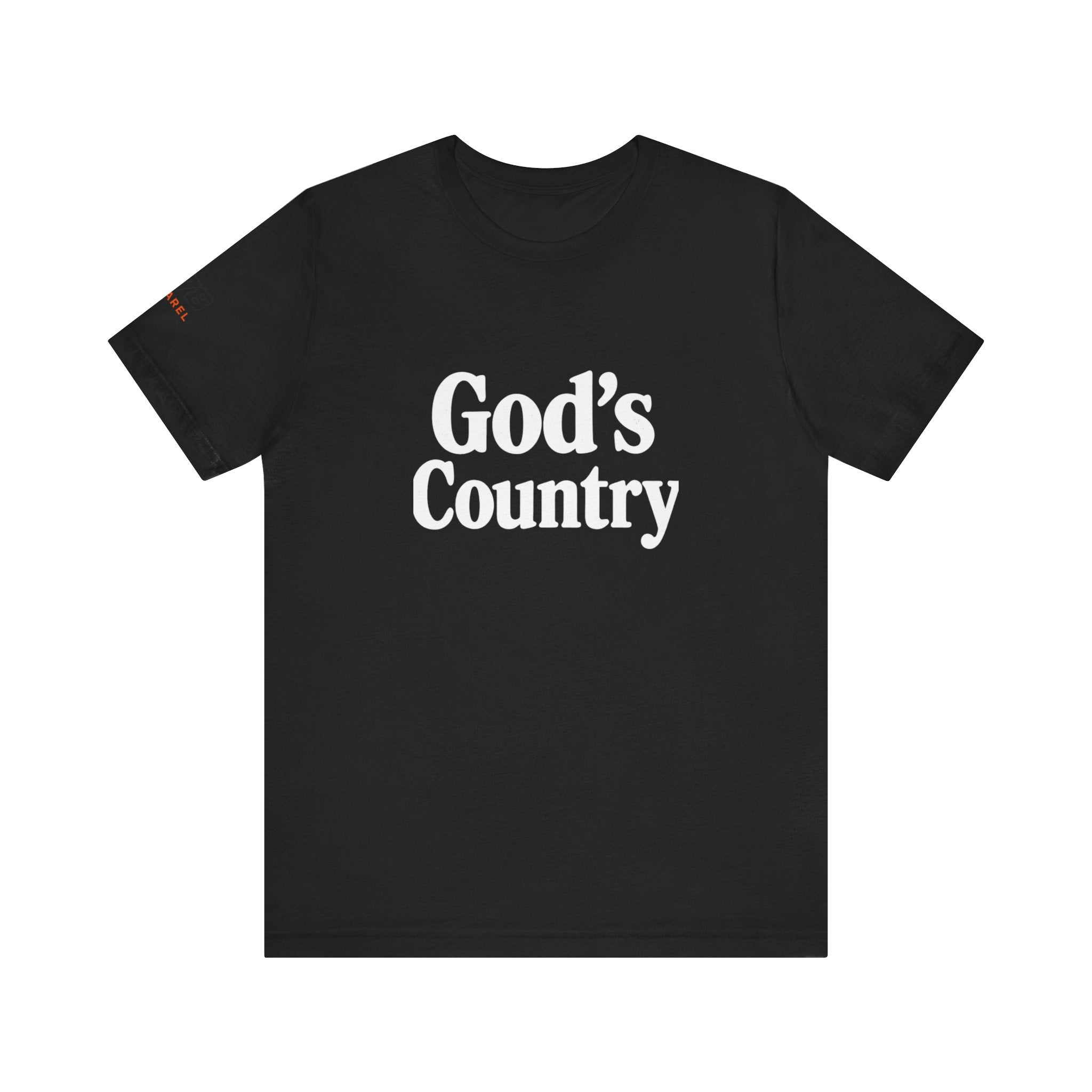 God's Country Tee, Casual Wear, Outdoor Activities, Faith-Based Apparel, Gift for Believers, Summer Wardrobe