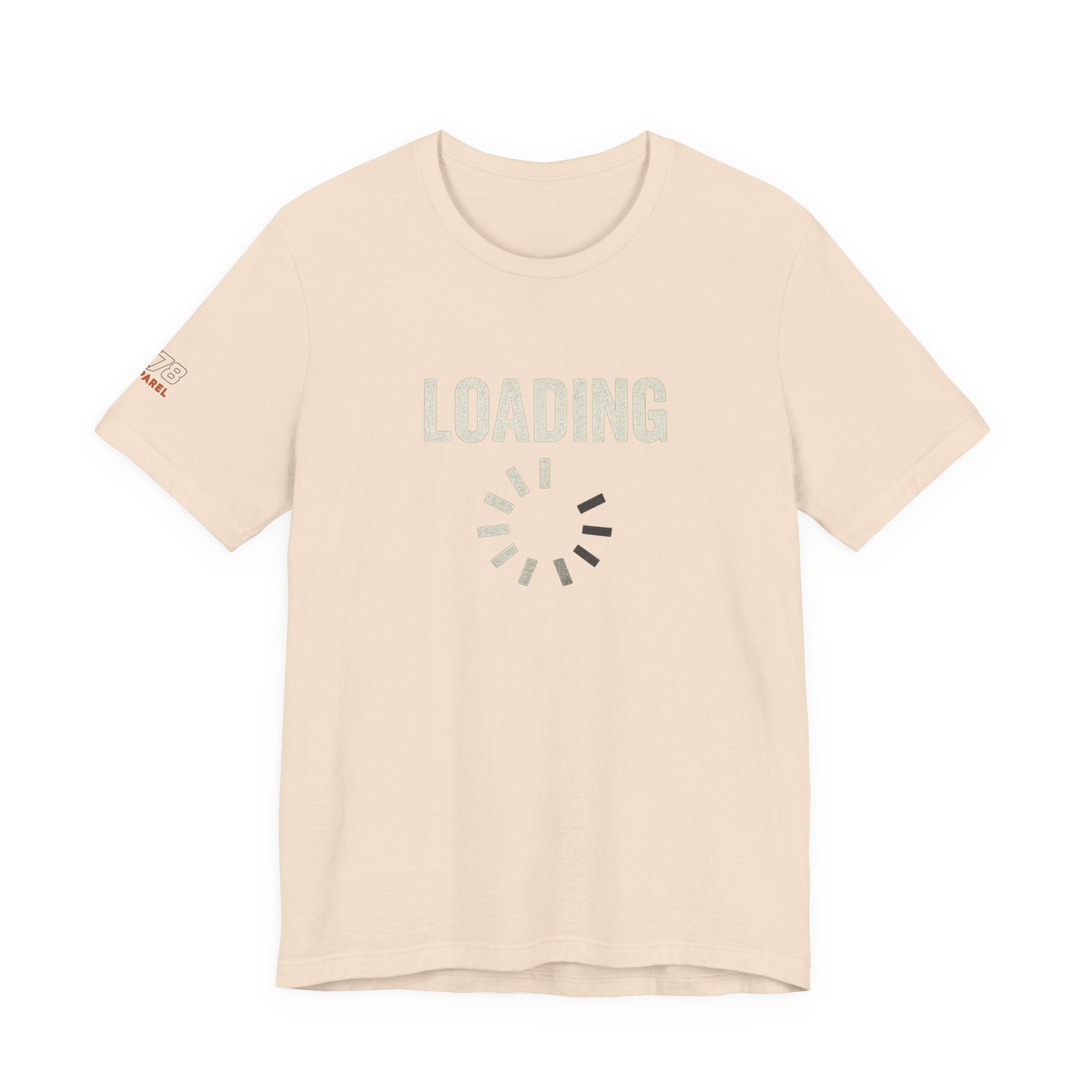 Loading Graphic Tee, Fun T-Shirt for Gamers, Casual Outfit, Unisex Shirt, Gift for Tech Lovers, Playful Apparel