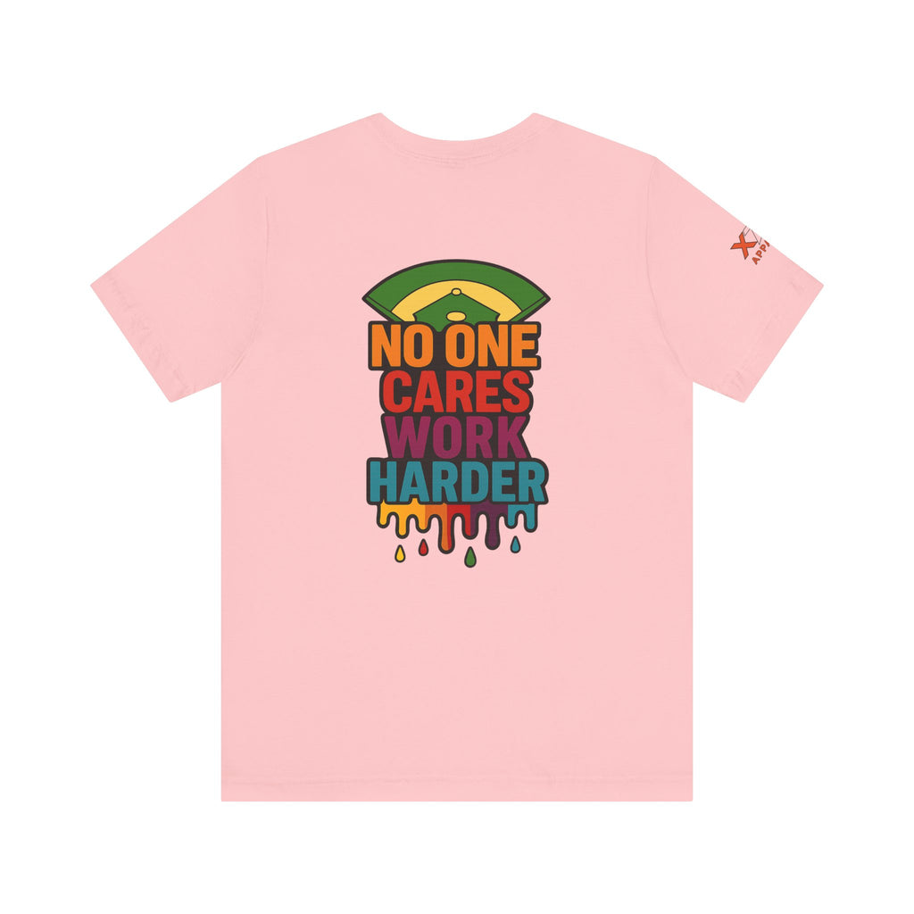 No One Cares Work Harder Drippy Softball Tee | Motivational Short Sleeve Shirt | Unisex Casual Wear | Gift for Hard Workers | Relaxed Fit T-Shirt | [...]