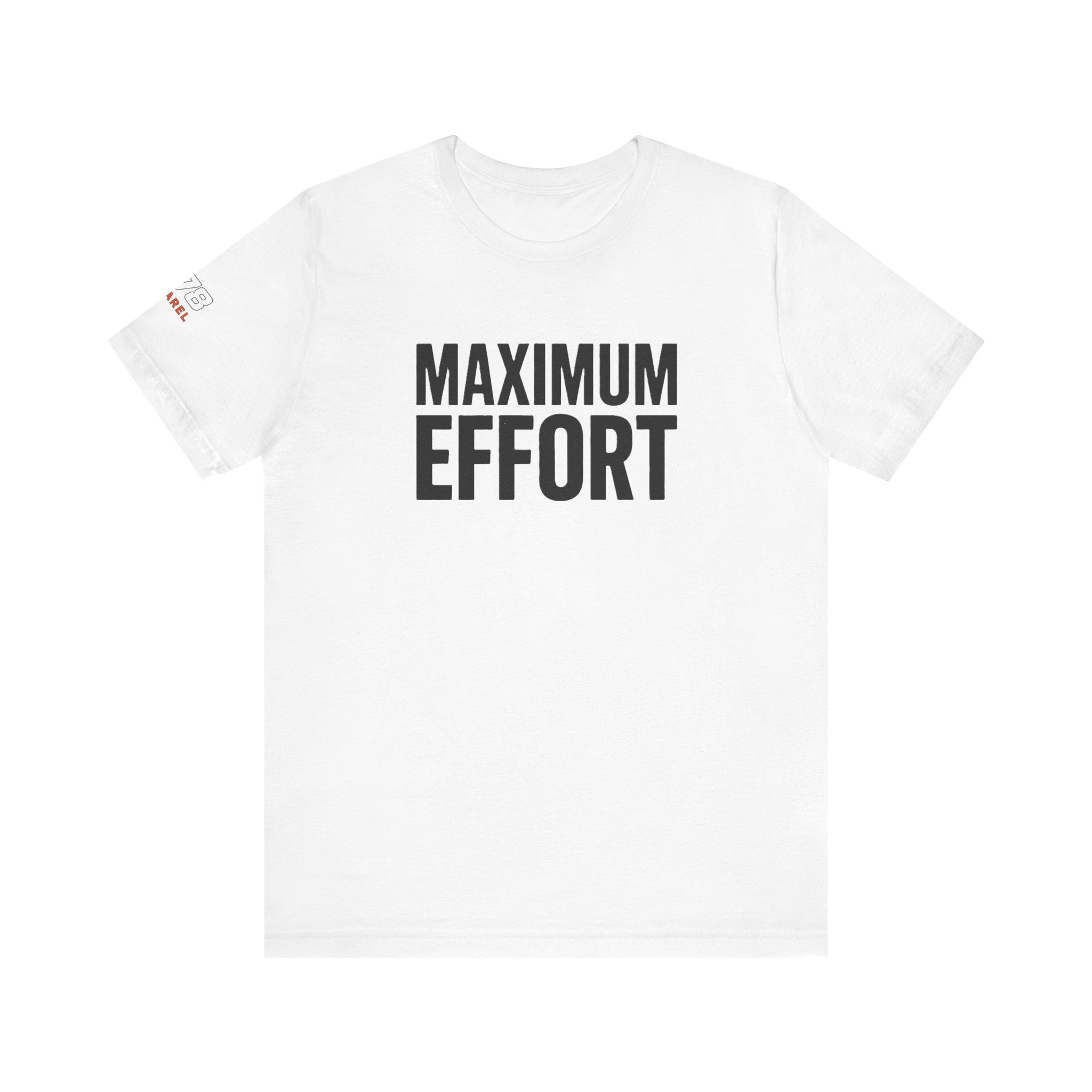 Maximum Effort  Motivational Apparel for Gym Lovers, Gift for Fitness Enthusiasts, Casual Wear, Birthday Gift, [...]