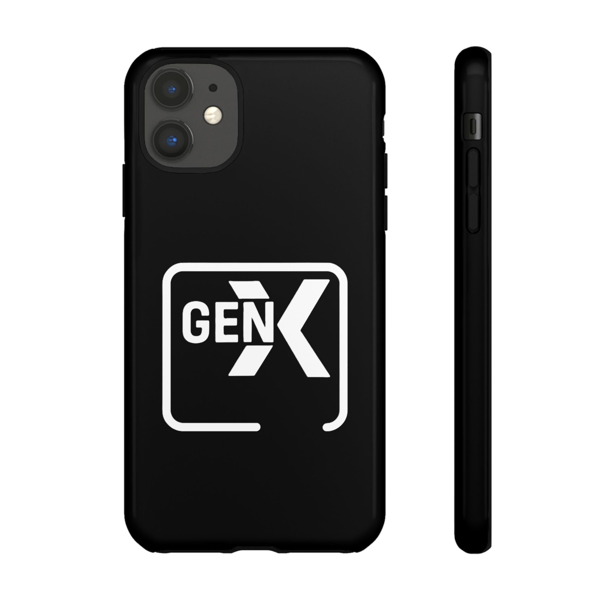'Gen X' Phone Case, Tough Phone Cover, Retro Aesthetic iPhone Case, Vintage Style Cell Phone Accessories, Gift for Gen X