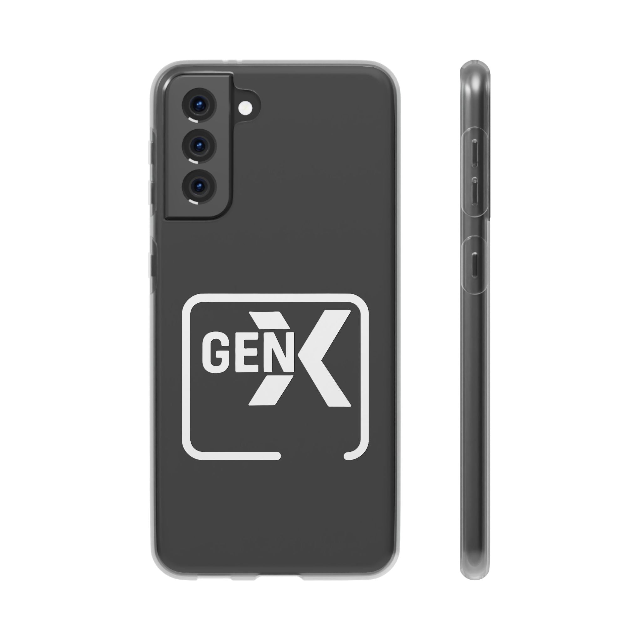 'Gen X' Flexi Phone Cases | Stylish, Durable Cover for Gen Z, Gift for Teens, Custom Phone Protection, Trendy Accessories, Holiday Gifts