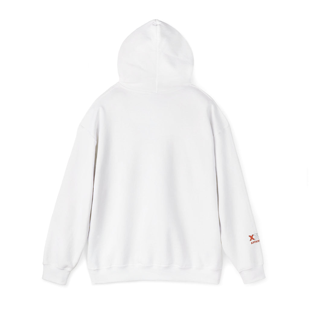 Baseball Strikeout Drippy Hoodie, Unisex Heavy Blend Sweatshirt, Trendy Streetwear, Casual Winter Outfit, Unique Gift for Art Lovers, Creative Apparel