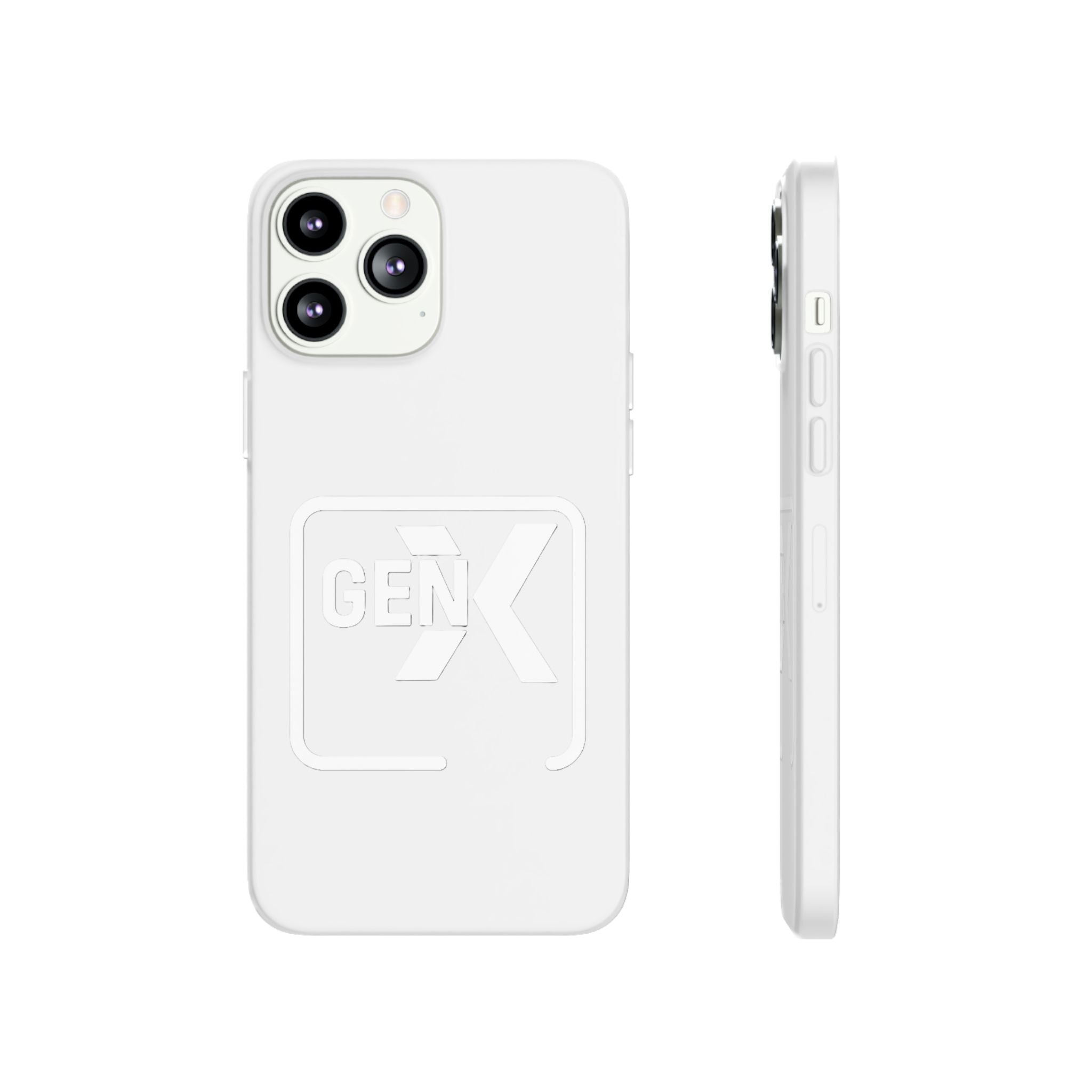 'Gen X' Flexi Phone Cases | Stylish, Durable Cover for Gen Z, Gift for Teens, Custom Phone Protection, Trendy Accessories, Holiday Gifts