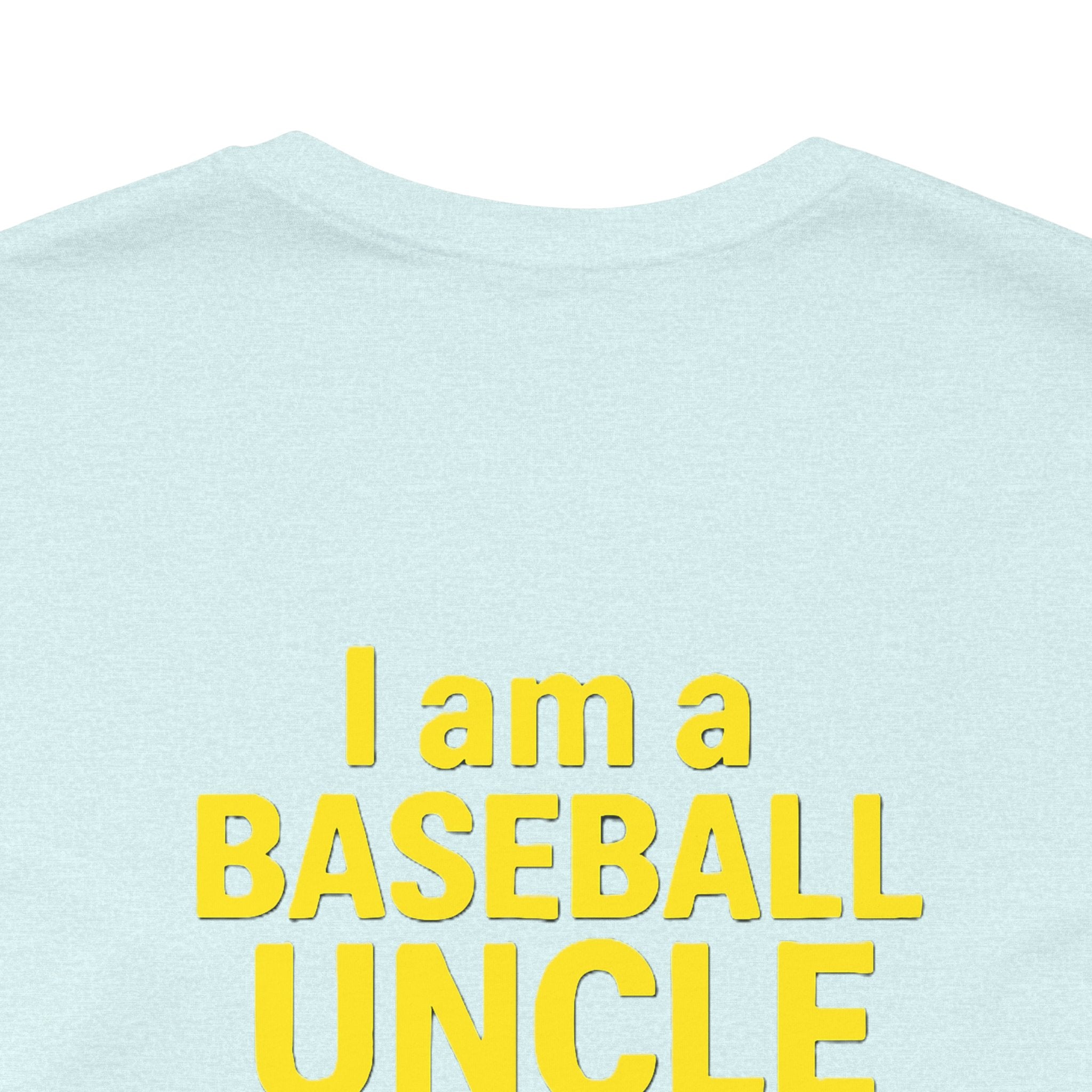 Baseball Uncle Tee, Funny Uncle Shirt, Gift for Baseball Lovers, Uncle Humor Tee, Baseball Family T-Shirt, Sports Gift