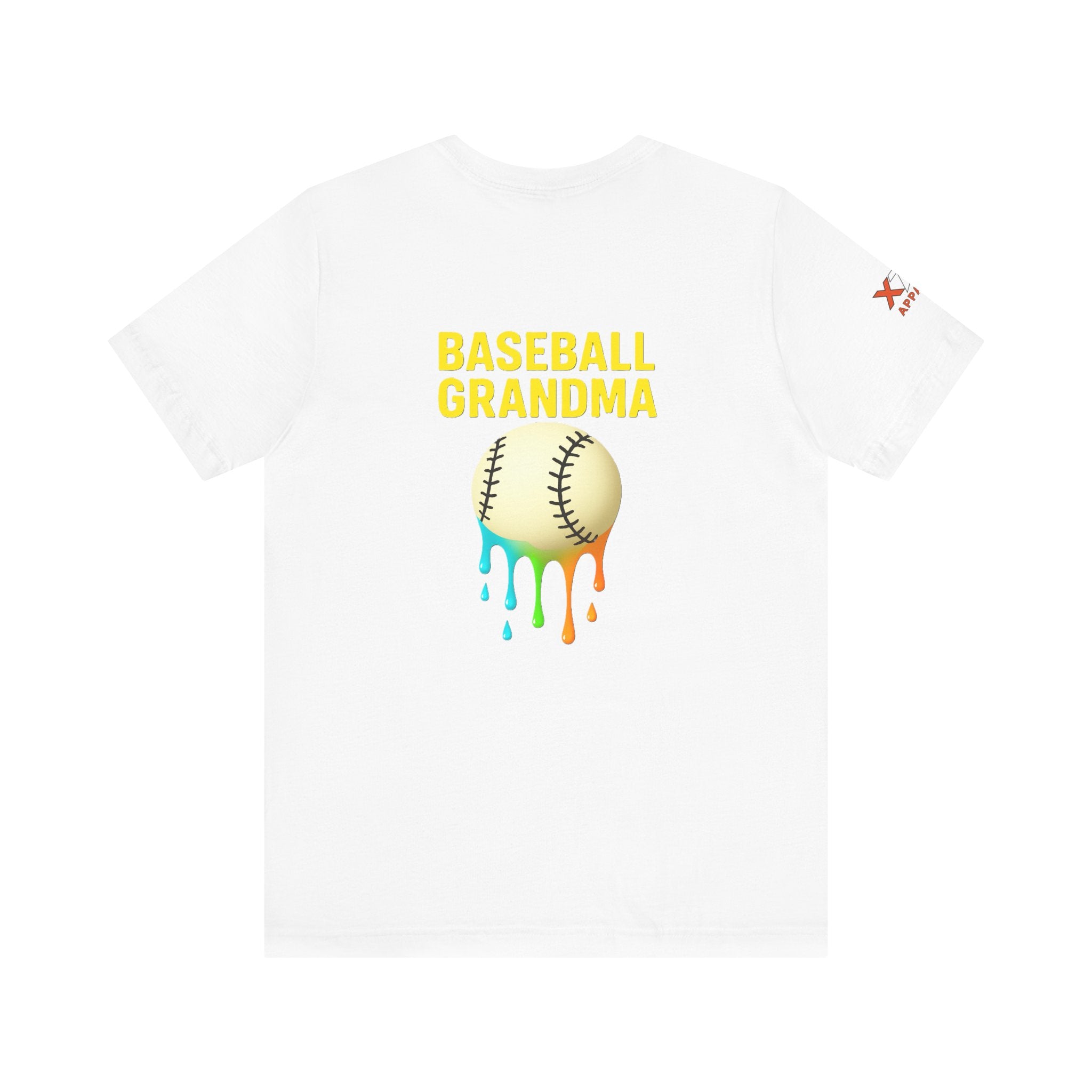 Baseball Grandma Drippy Unisex Tee, Perfect Gift for Baseball Lovers, Sporty T-Shirt for Moms, Fun Summer Wear, Birthday Gift Idea