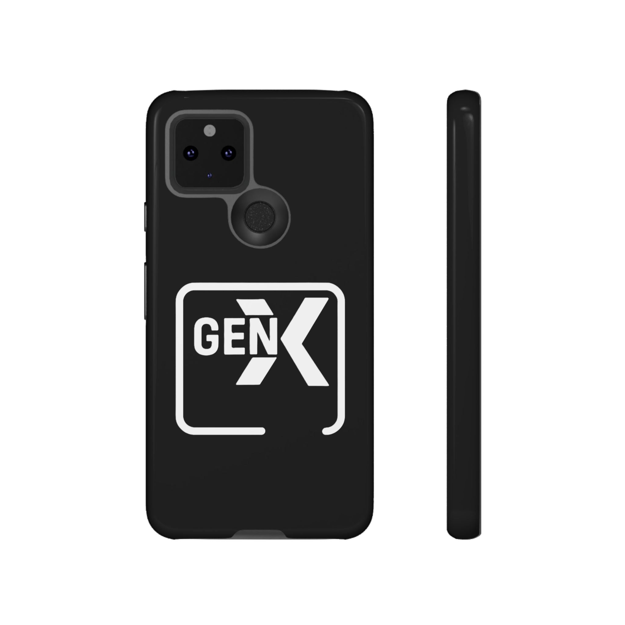 'Gen X' Phone Case, Tough Phone Cover, Retro Aesthetic iPhone Case, Vintage Style Cell Phone Accessories, Gift for Gen X