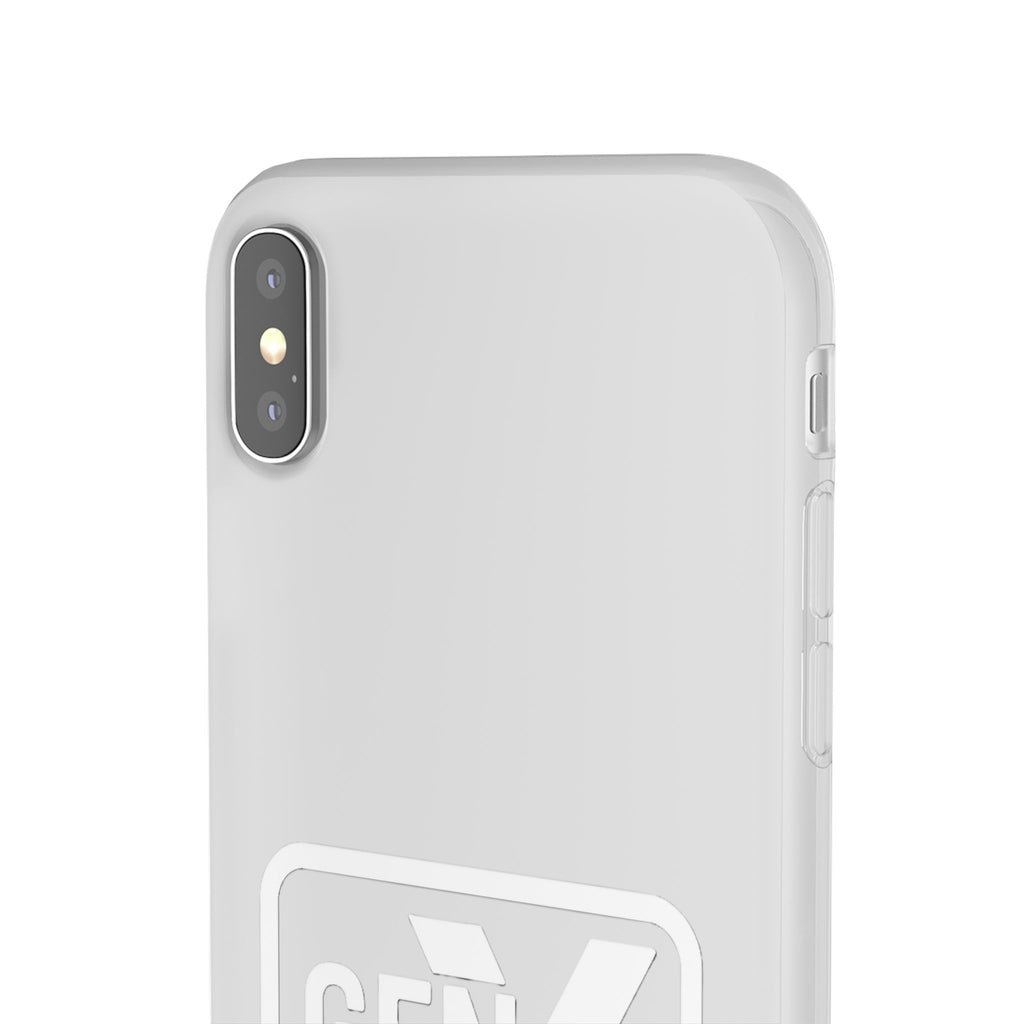 'Gen X' Flexi Phone Cases | Stylish, Durable Cover for Gen Z, Gift for Teens, Custom Phone Protection, Trendy Accessories, Holiday Gifts