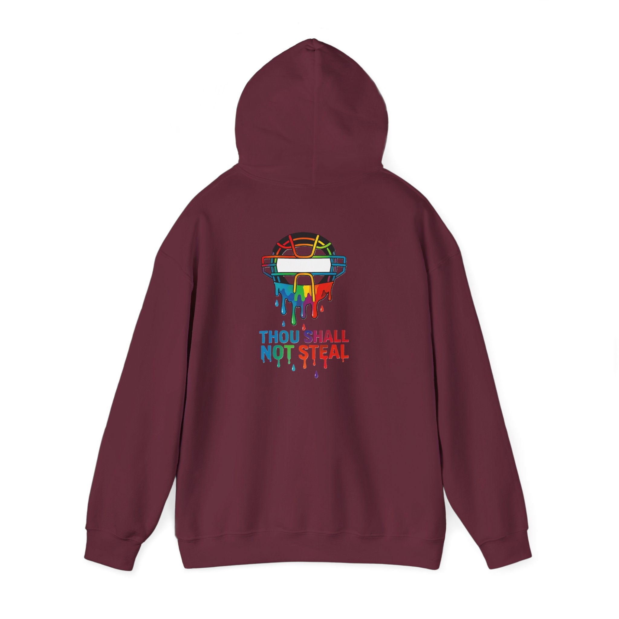 Drippy Thou Shall Not Steel Hoodie