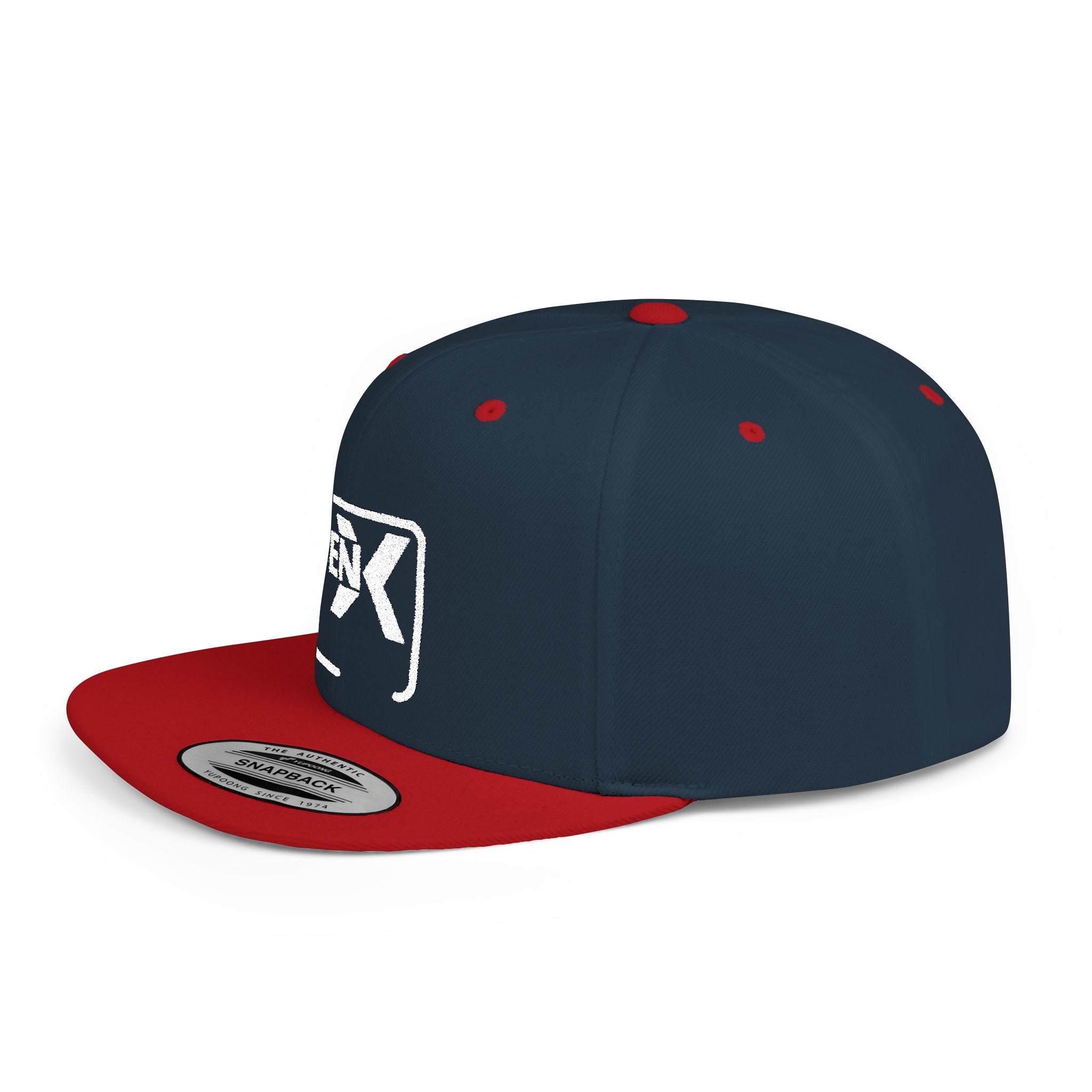 'Gen X' Stylish Flat Bill Snapback Cap | Trendy Streetwear Hat for Everyday Use, Gifts, Fashion Accessory, Casual Summer Style