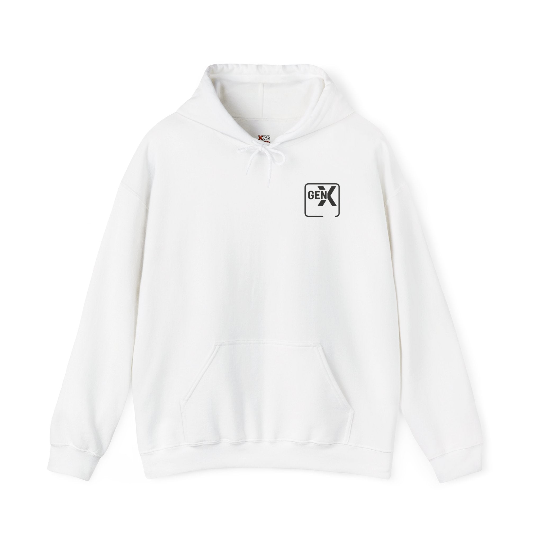 'Gen X Chicks Dig Scars Skateboard' Chic Streetwear Hoodie, Unisex Heavy Blend Sweatshirt, Skateboard Fashion, Gift for Skate Enthusiasts, Casual Wear, Everyday Style