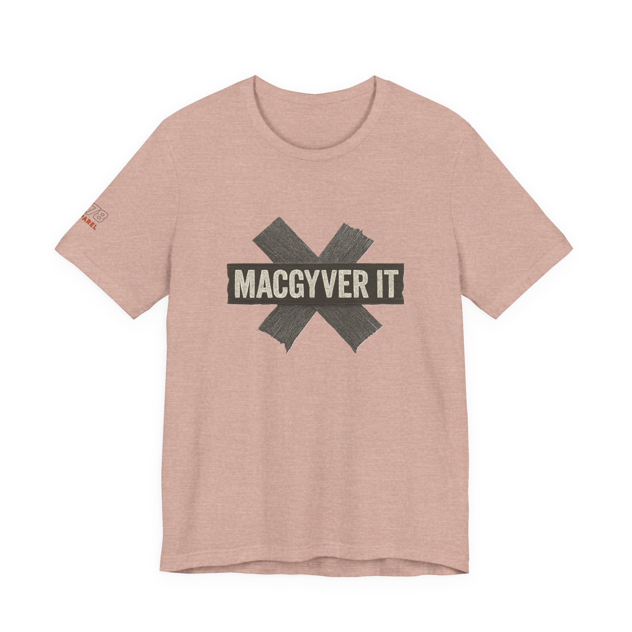 MacGyver It Tee - Unisex Jersey Short Sleeve Shirt for DIY Lovers, Creative Gift for Friends, Casual Wear, Funny T-Shirt, Gift for Him/Her