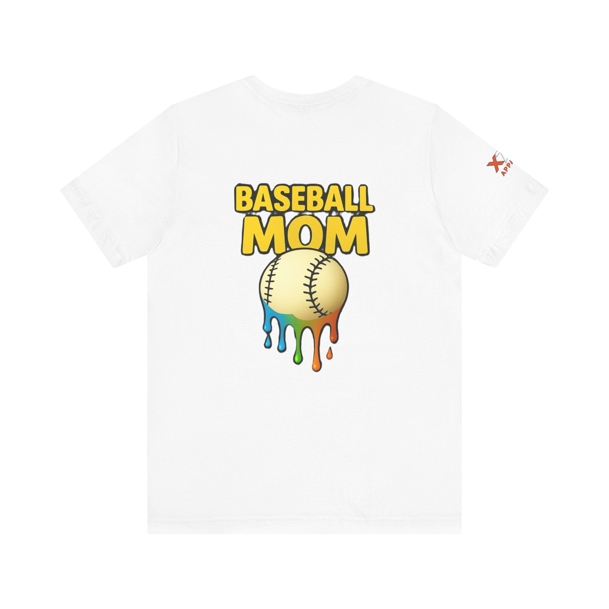 Baseball Mom Drippy Tee - Fun Unisex Jersey Short Sleeve T-Shirt, Perfect Gift for Sports Moms, Game Day Apparel, Mother's Day Gift, Summer Attire