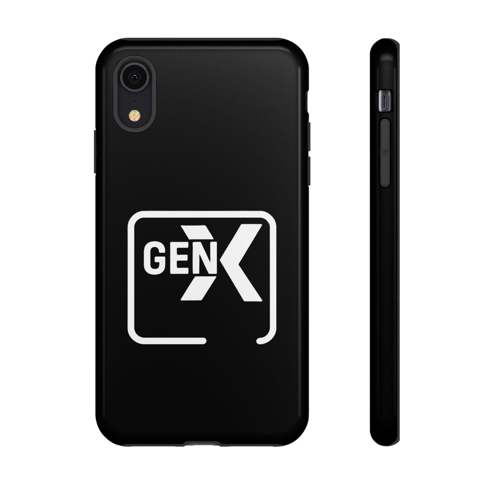 'Gen X' Phone Case, Tough Phone Cover, Retro Aesthetic iPhone Case, Vintage Style Cell Phone Accessories, Gift for Gen X