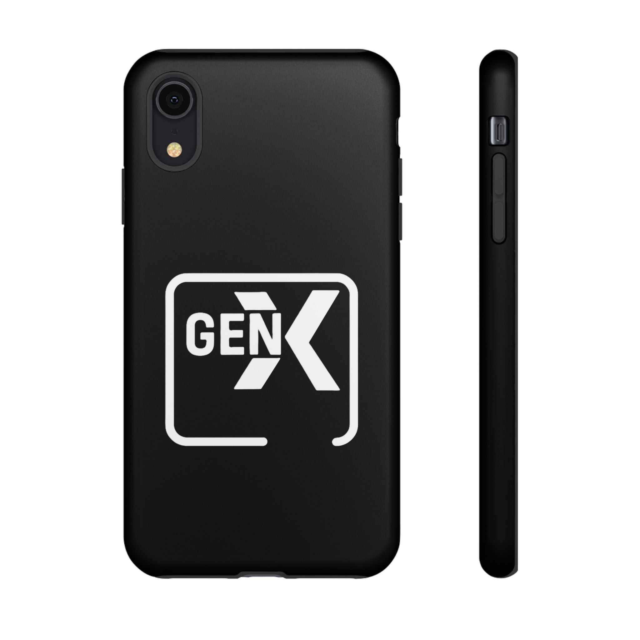 'Gen X' Phone Case, Tough Phone Cover, Retro Aesthetic iPhone Case, Vintage Style Cell Phone Accessories, Gift for Gen X