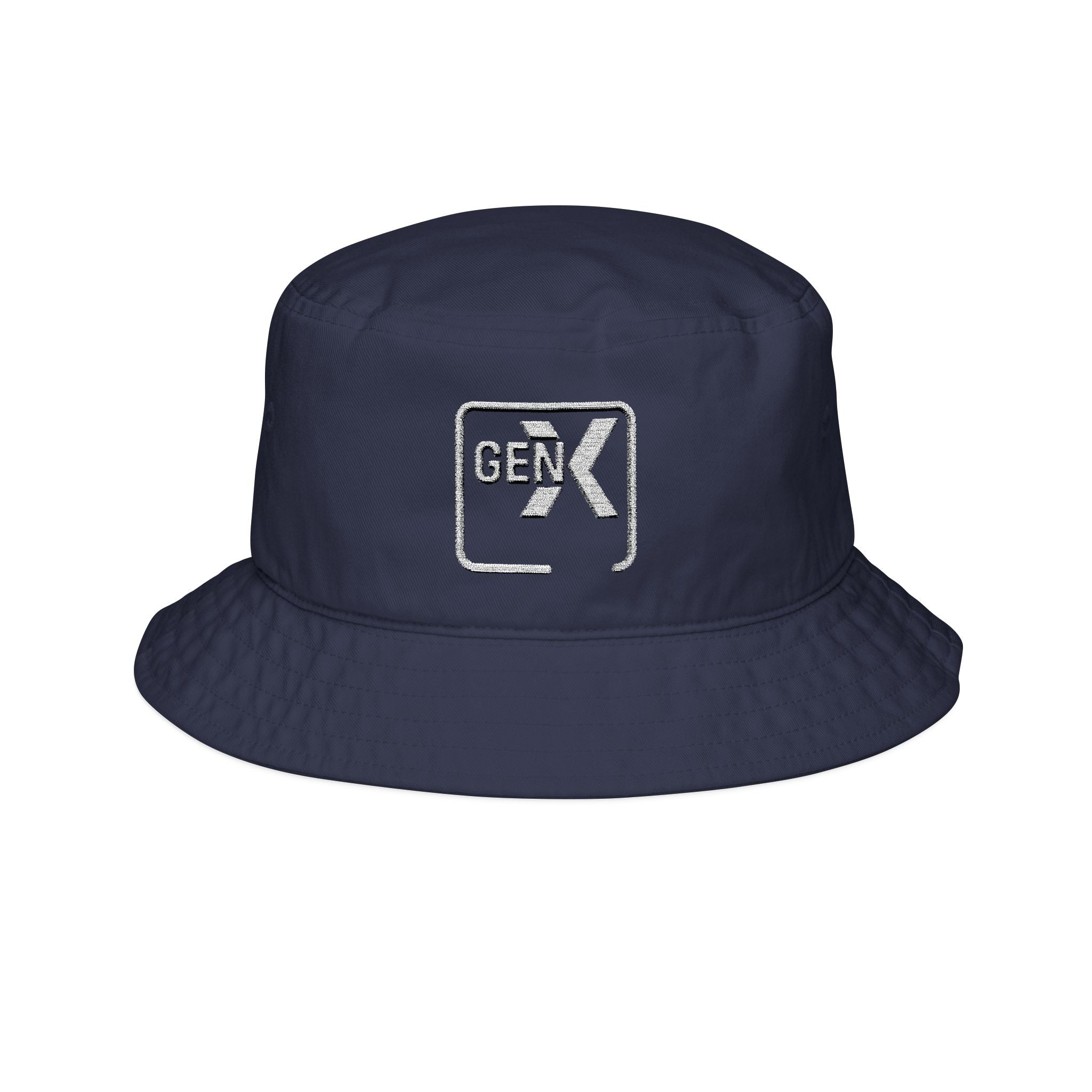 'Gen X 3' Stylish Gen X Bucket Hat, Embroidered Fashion Hat, Vintage Vibe, Trendy Accessory, Gift for Gen X