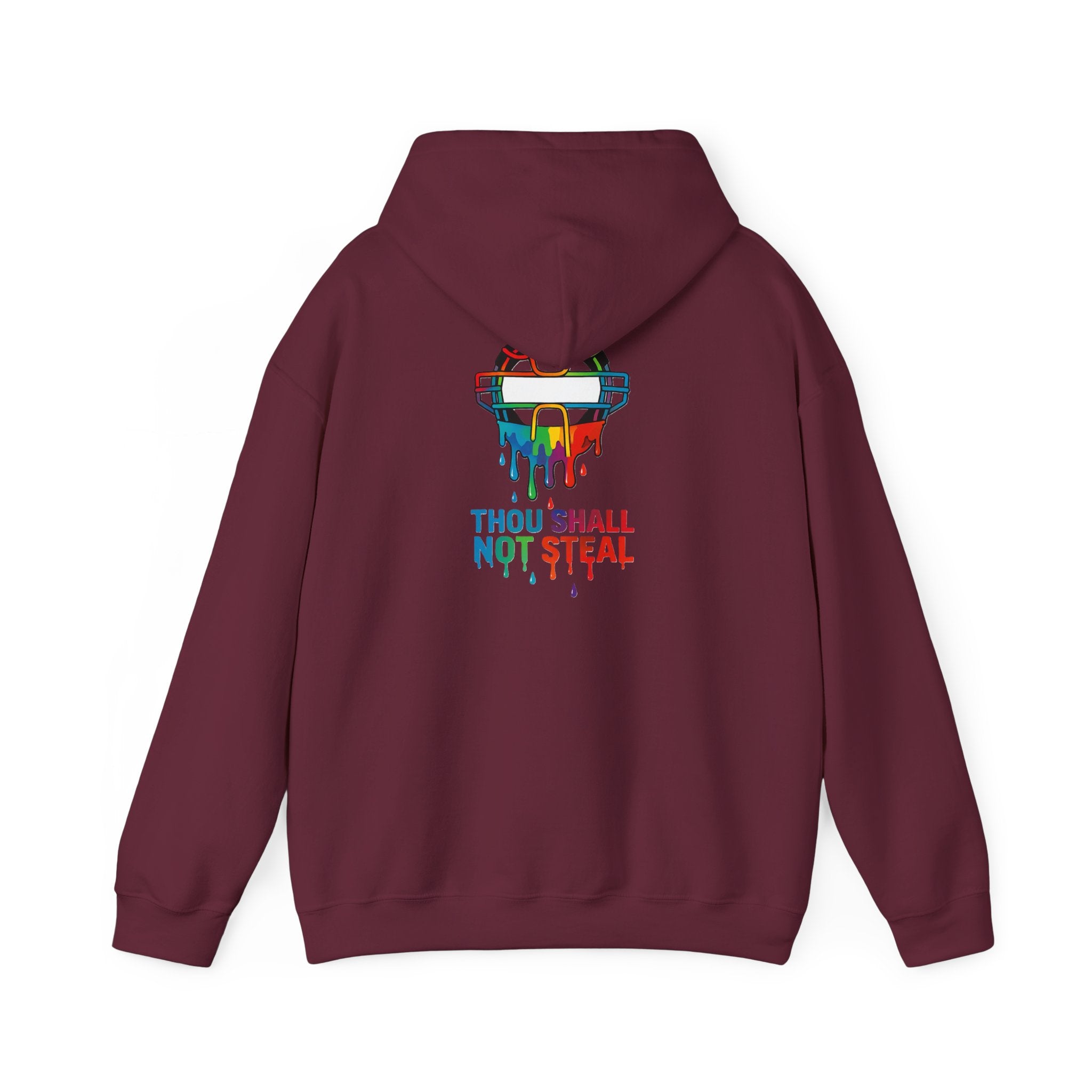 Drippy Thou Shall Not Steel Hoodie