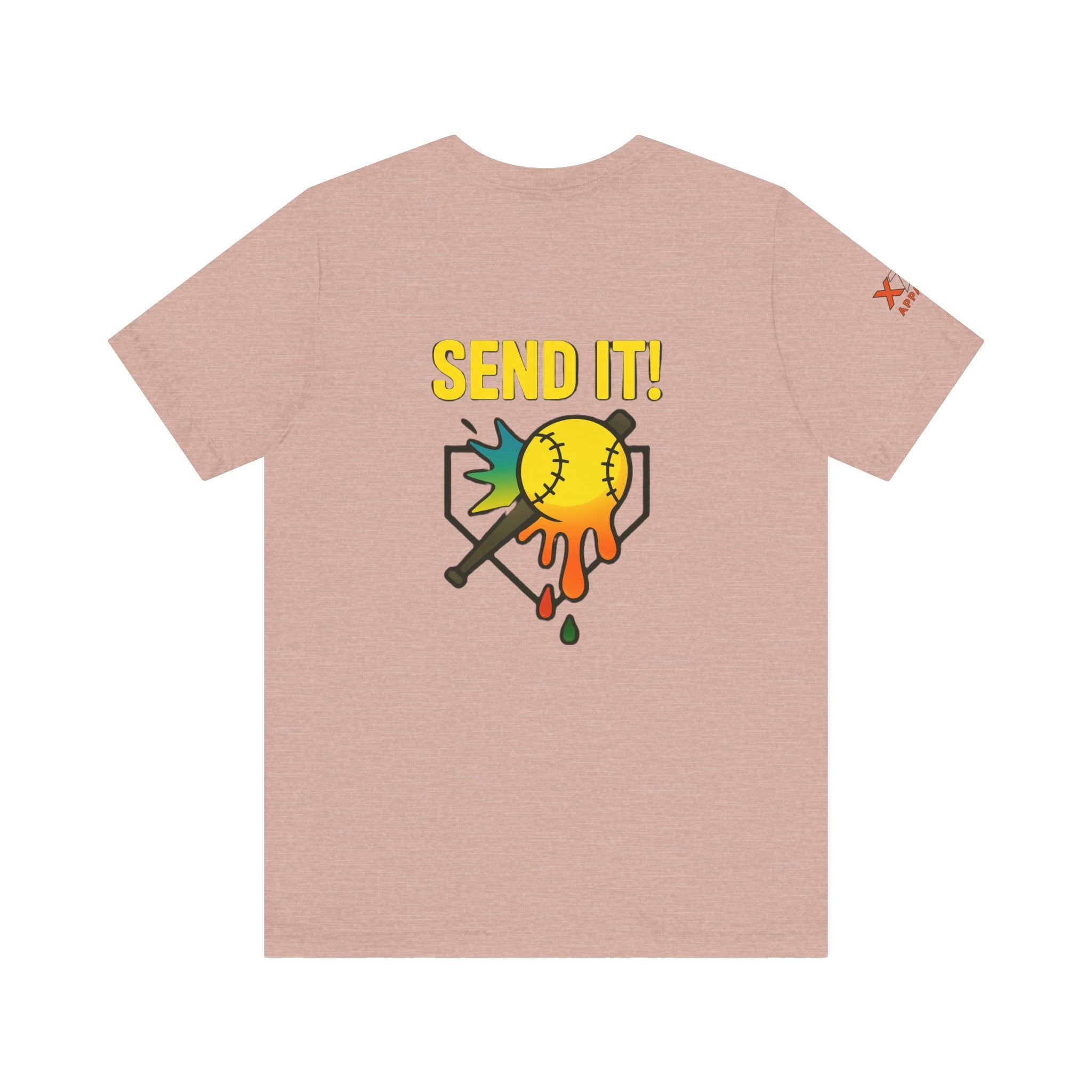 Send It Drippy Unisex Tee, Fun Sports Shirt, Gift for Athletes, Playful Casual Wear, Summer Essential