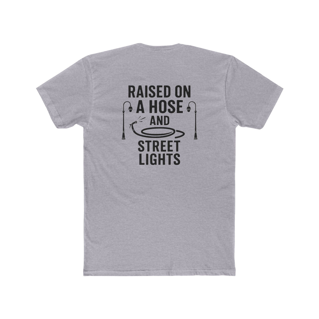 'Gen X Raised on a Hose' Unisex Cotton Crew Tee, Farm Life Humor Tee, Fishing Shirt, Country Living Apparel, Outdoor Adventure Gift