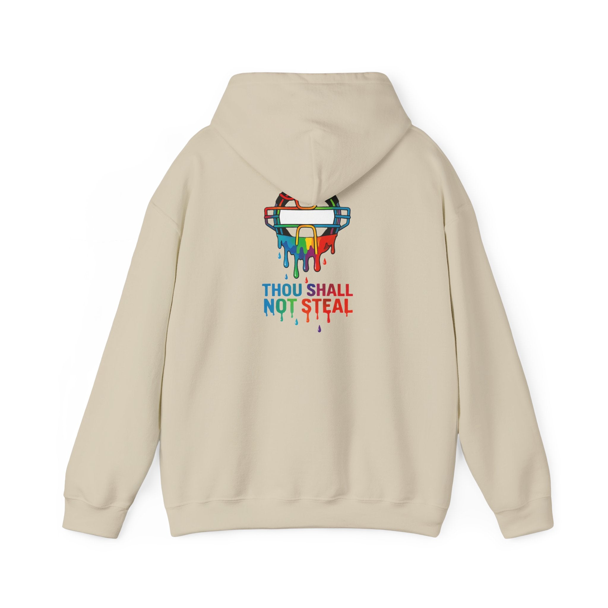 Drippy Thou Shall Not Steel Hoodie