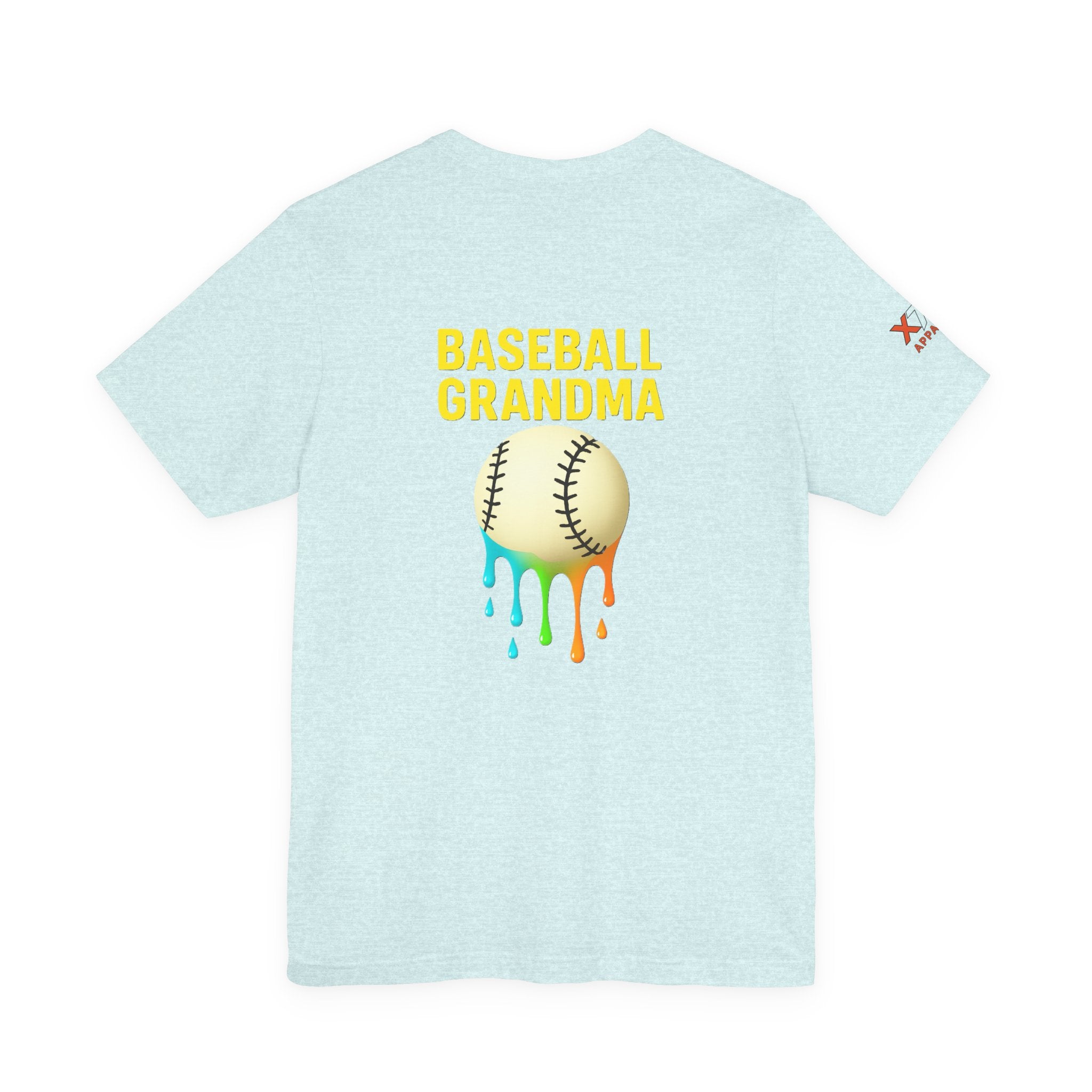 Baseball Grandma Drippy Unisex Tee, Perfect Gift for Baseball Lovers, Sporty T-Shirt for Moms, Fun Summer Wear, Birthday Gift Idea