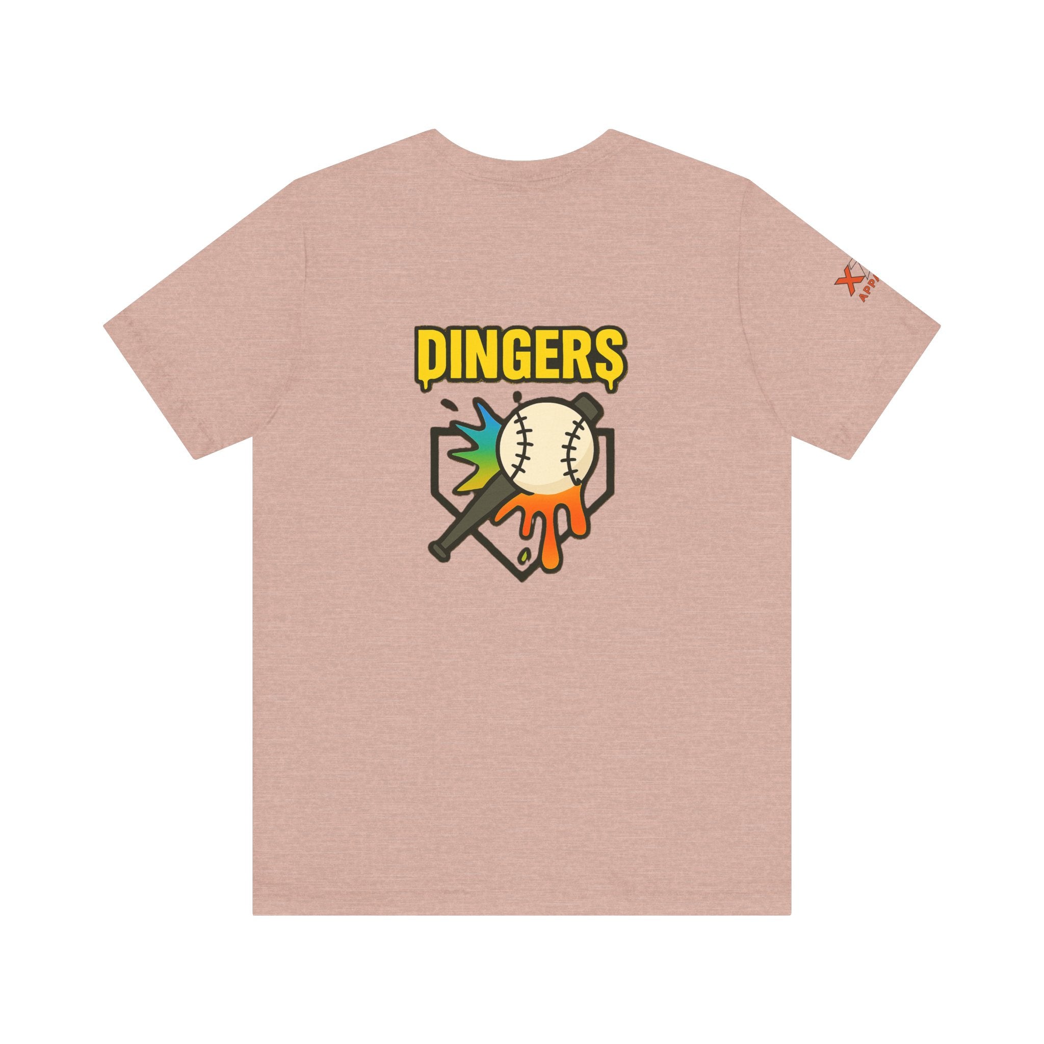 Dingers Baseball Graphic Tee, Unisex Sports Shirt, Dingers Baseball Tee, Trendy Sportswear, Perfect Gift for Athletes