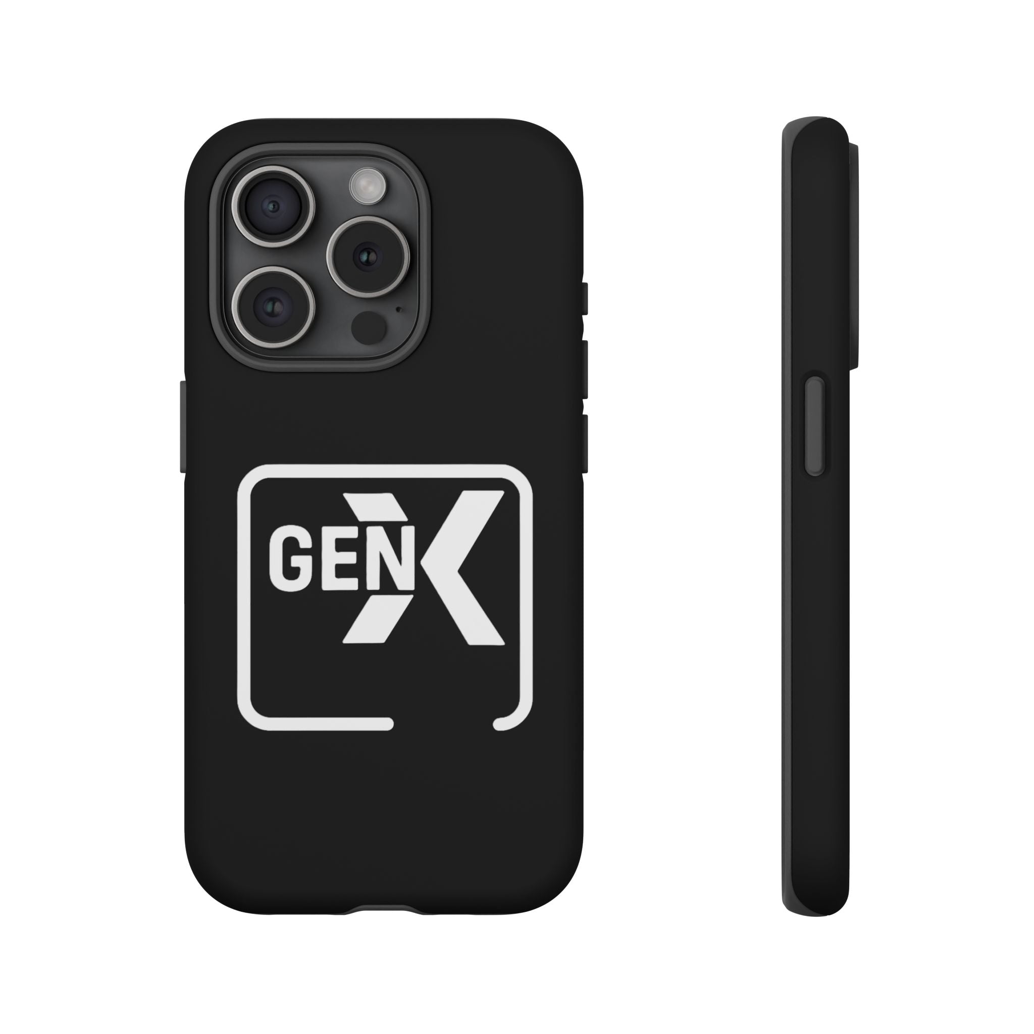 'Gen X' Phone Case, Tough Phone Cover, Retro Aesthetic iPhone Case, Vintage Style Cell Phone Accessories, Gift for Gen X
