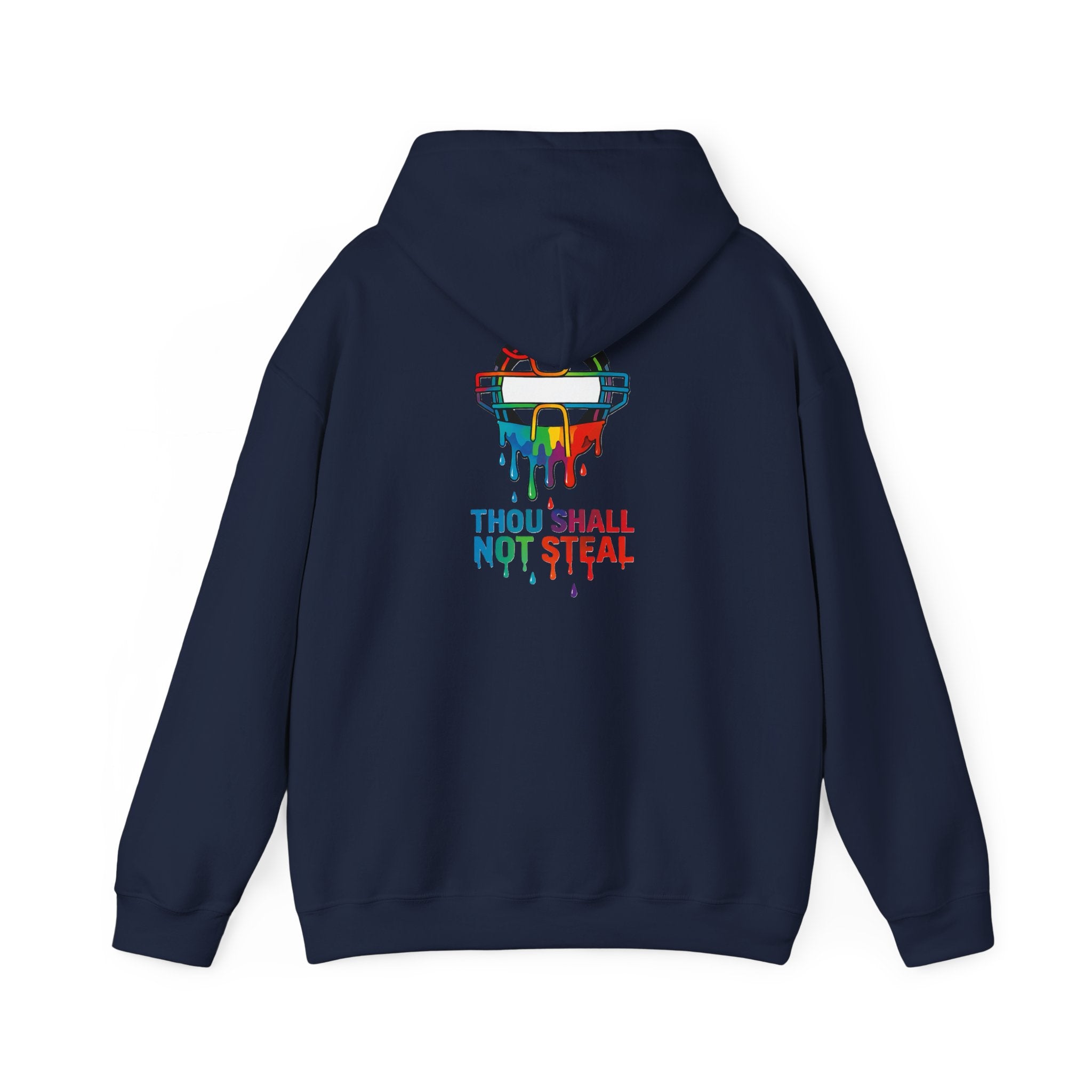 Drippy Thou Shall Not Steel Hoodie
