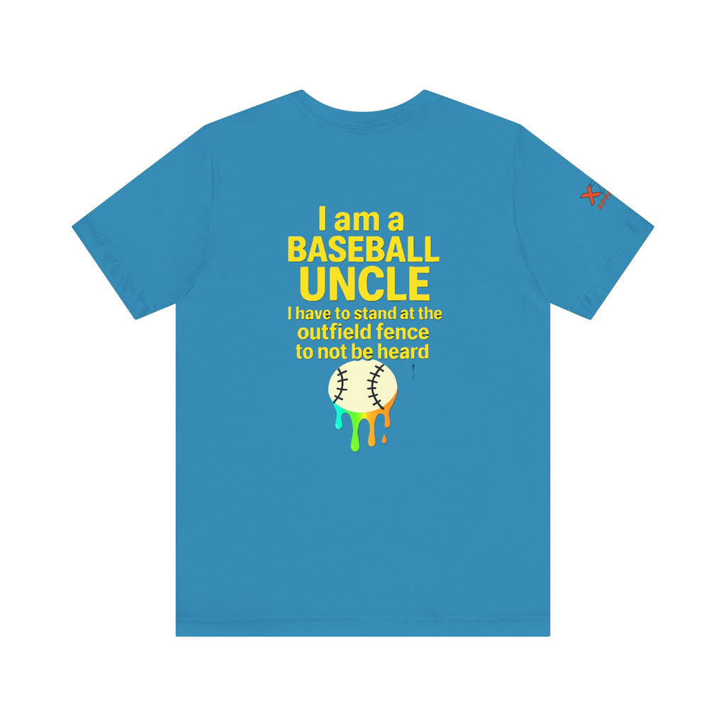 Baseball Uncle Tee, Funny Uncle Shirt, Gift for Baseball Lovers, Uncle Humor Tee, Baseball Family T-Shirt, Sports Gift