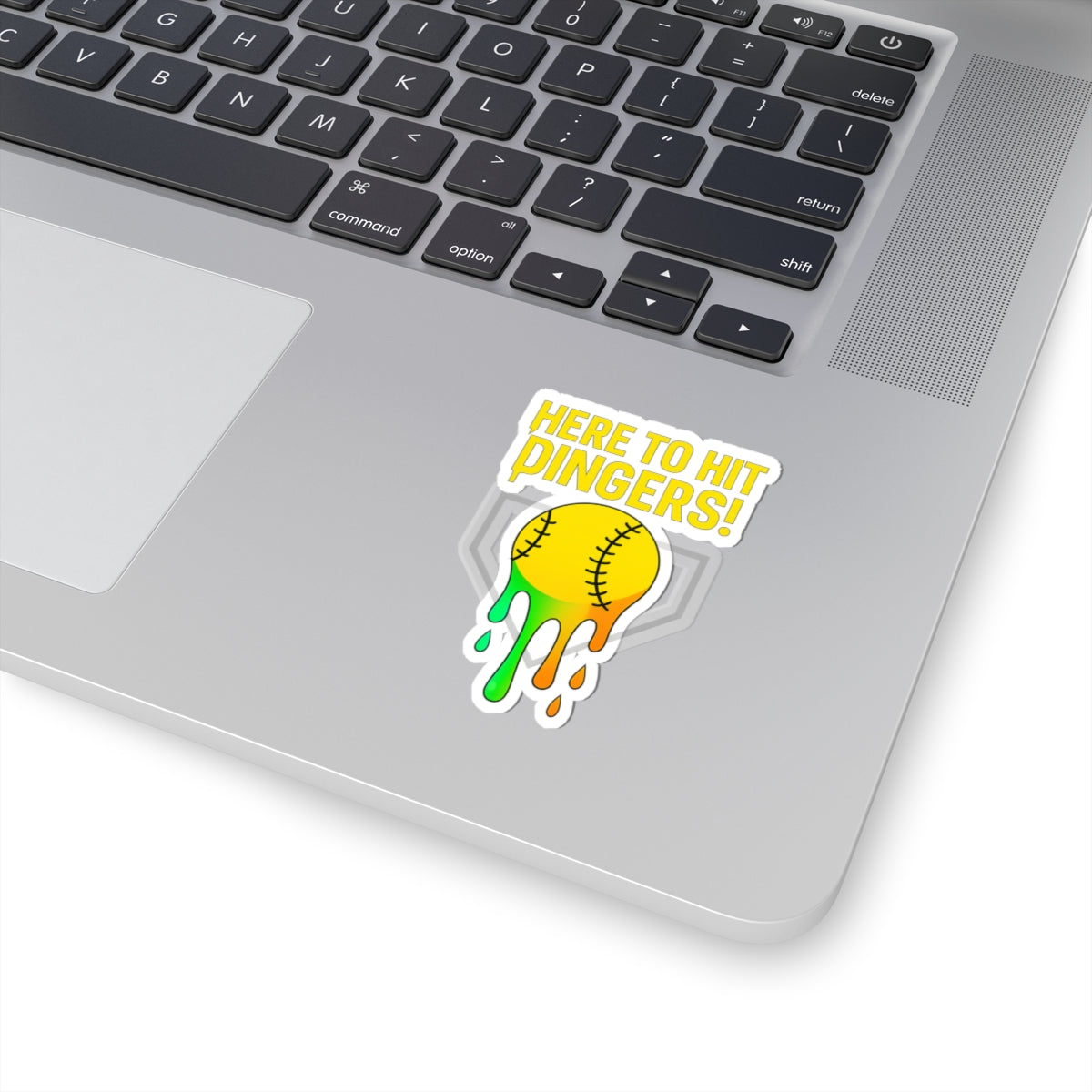 Drippy Here to Hit Dingers Sticker