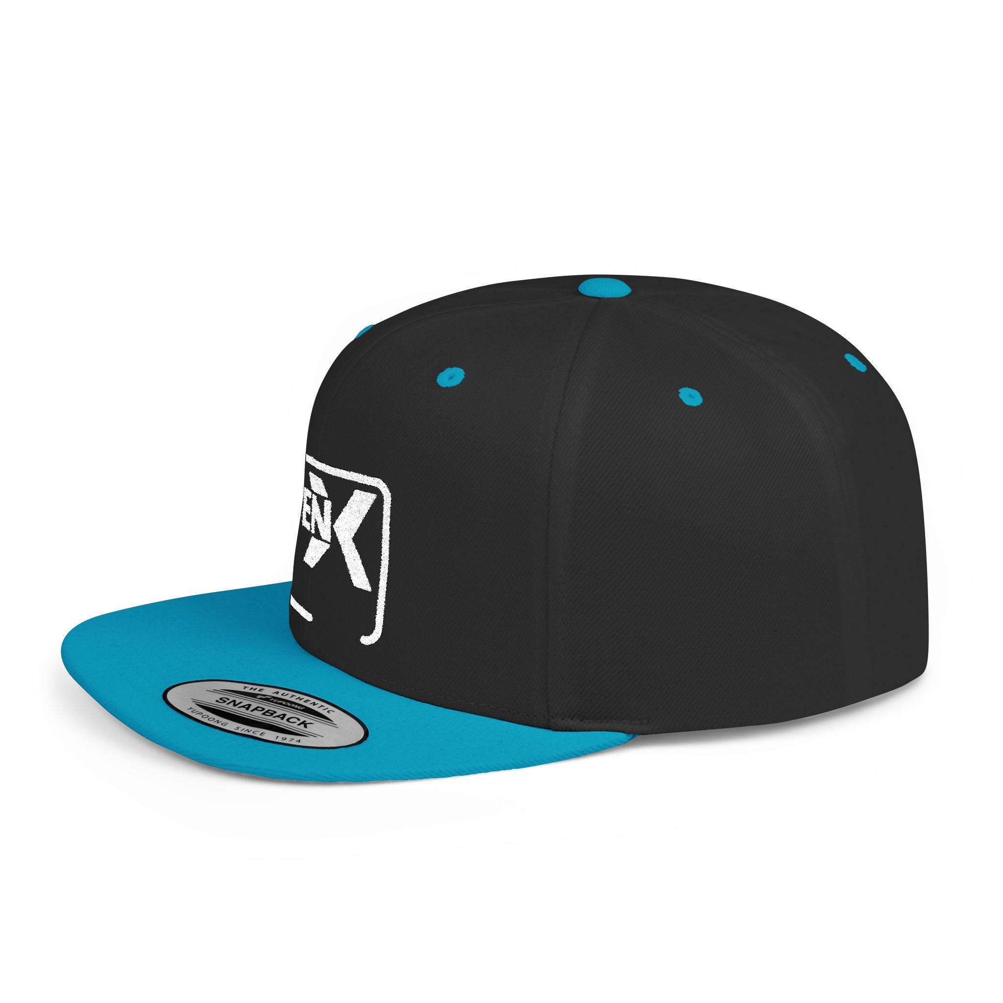 'Gen X' Stylish Flat Bill Snapback Cap | Trendy Streetwear Hat for Everyday Use, Gifts, Fashion Accessory, Casual Summer Style