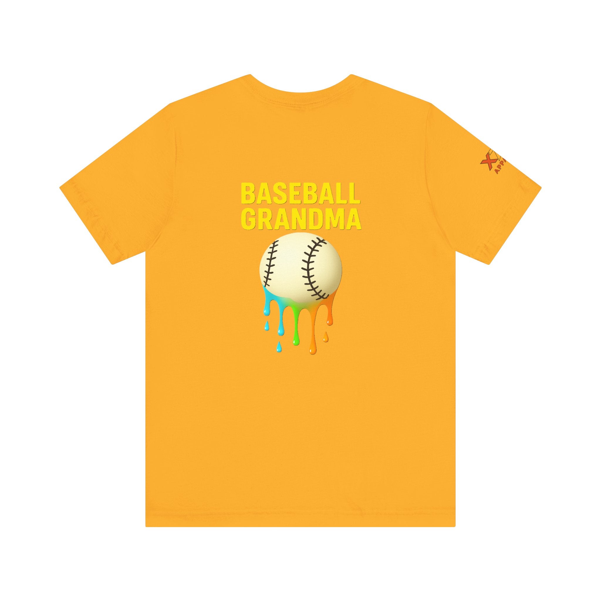 Baseball Grandma Drippy Unisex Tee, Perfect Gift for Baseball Lovers, Sporty T-Shirt for Moms, Fun Summer Wear, Birthday Gift Idea