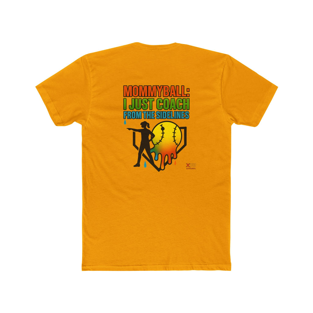 'Mommyball' Unisex  Coach Tee - Perfect for Sports Moms, Soft Cotton Tee, Gifts for Coaches, Athletic Apparel, Casual Wear