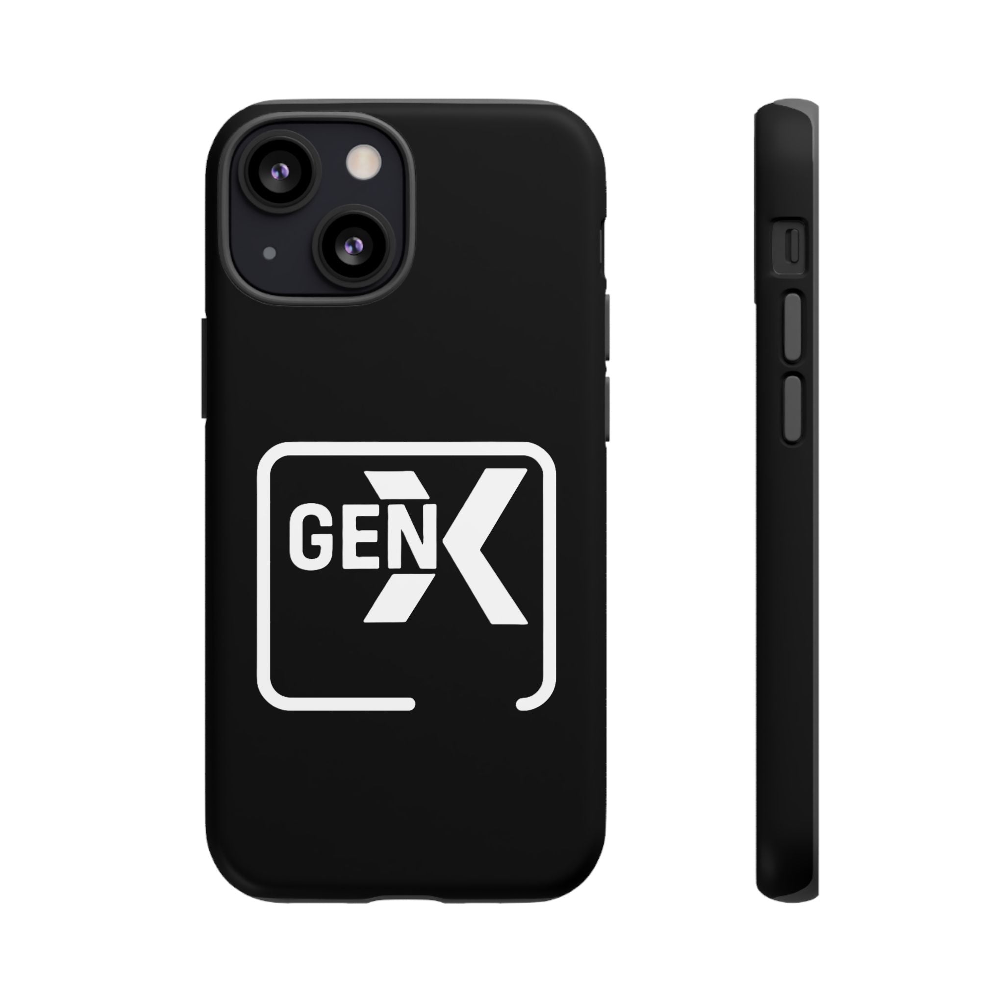 'Gen X' Phone Case, Tough Phone Cover, Retro Aesthetic iPhone Case, Vintage Style Cell Phone Accessories, Gift for Gen X
