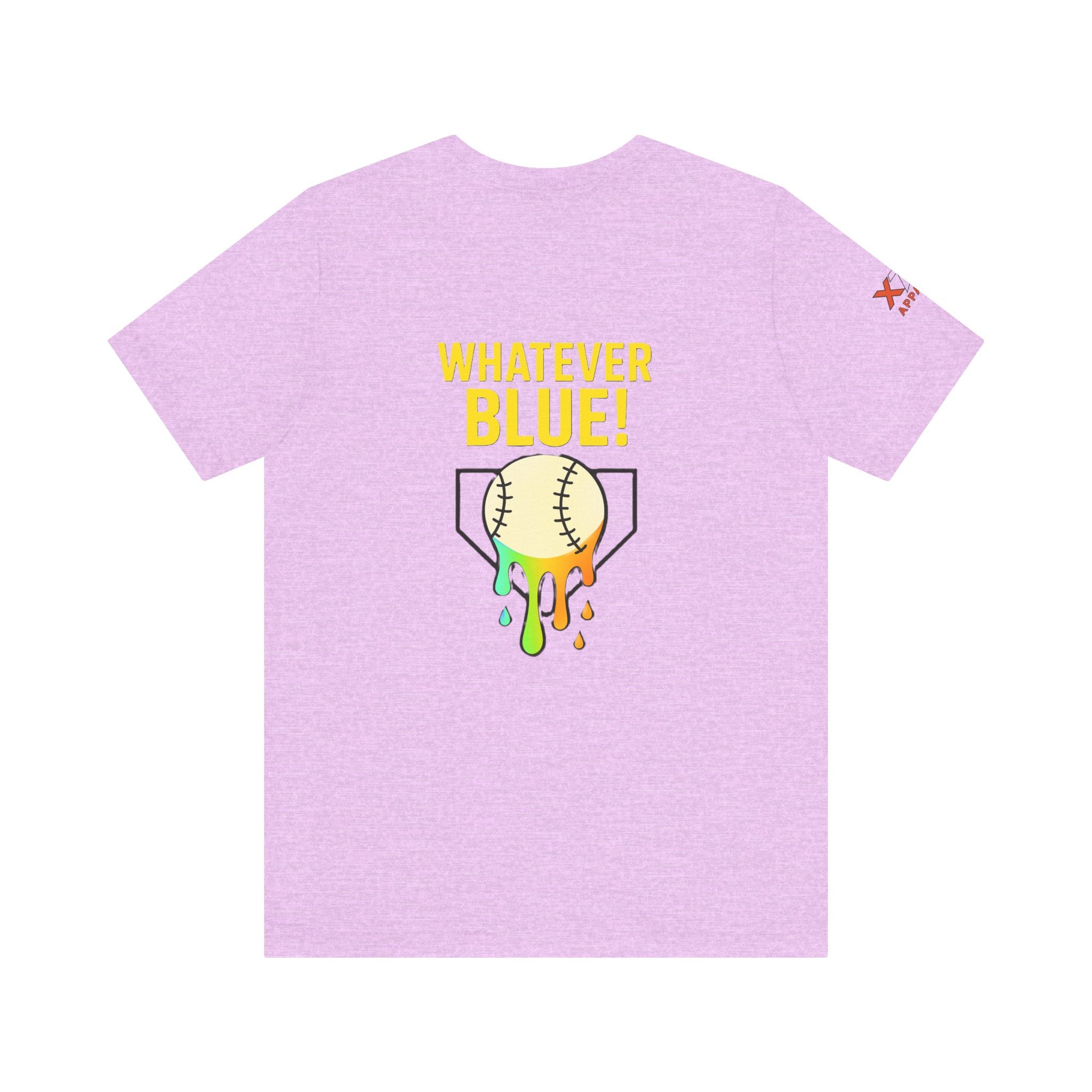 Whatever Blue Drippy Cool Sports Graphic Tee for Casual Wear, Perfect for Gamers and Event Attendees, Ideal Gift for Birthdays, Casual Outings